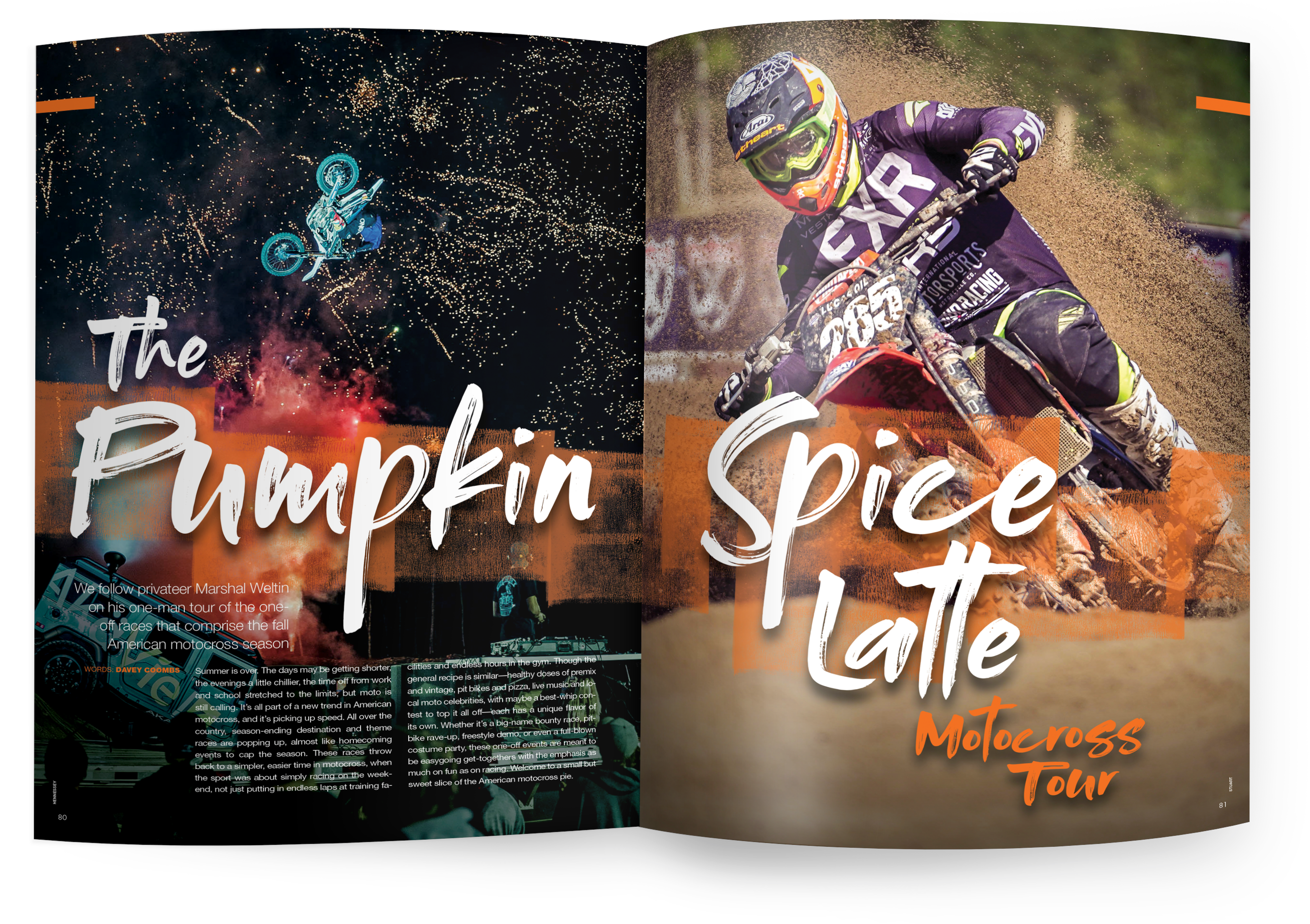 The Pumpkin Spice Latte Motocross Tour