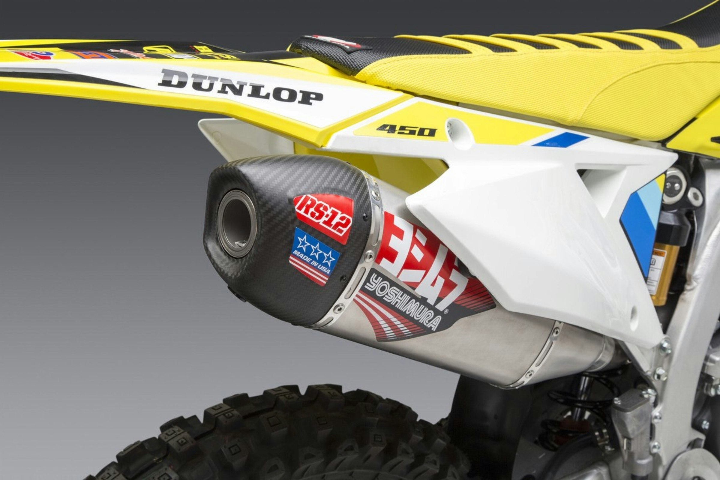 Yoshimura Debuts All-New RS-12 Exhaust Systems on Suzuki RM-Z 450