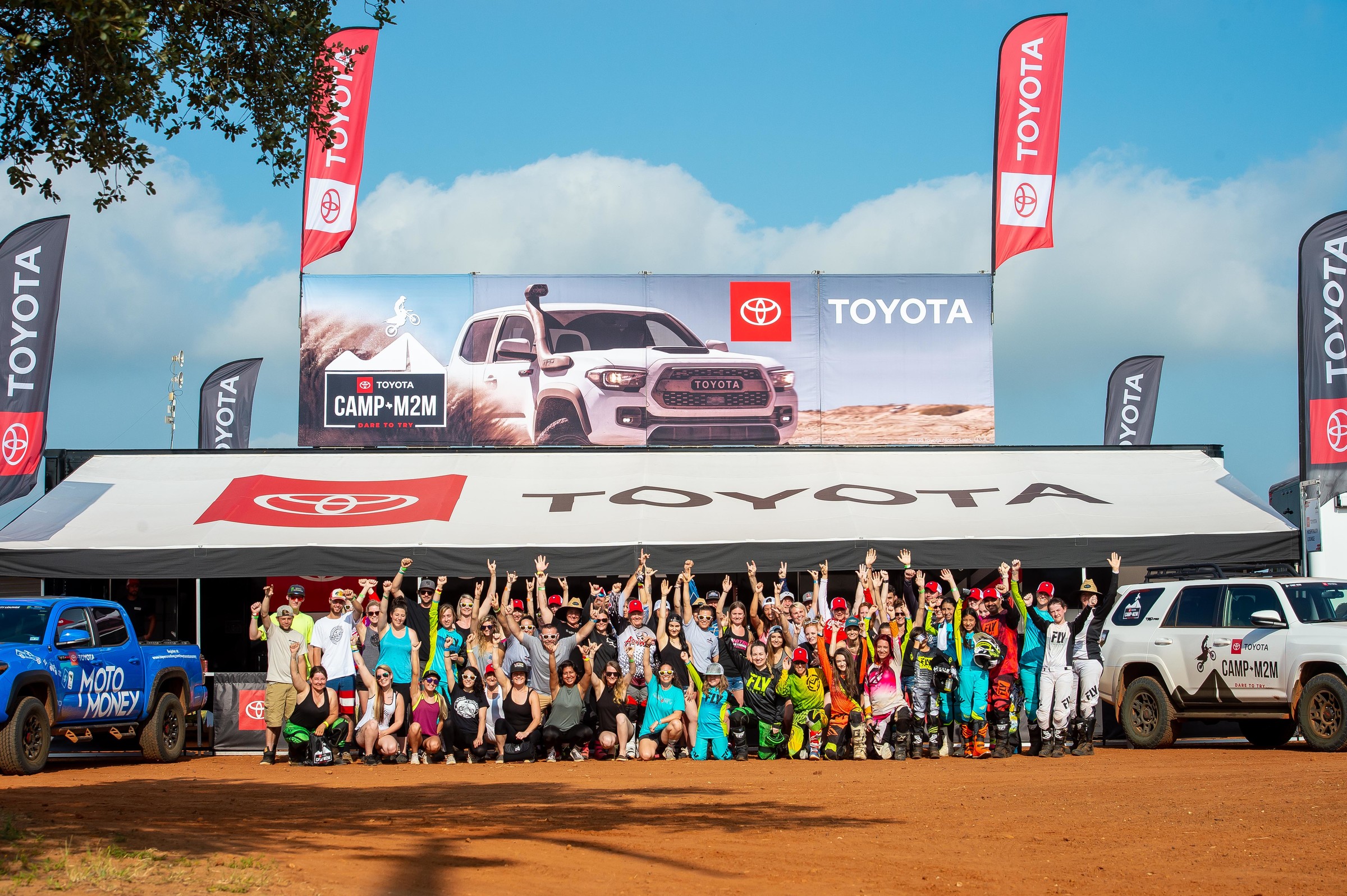 The 2019 Camp Makeup 2 Mud was a success!