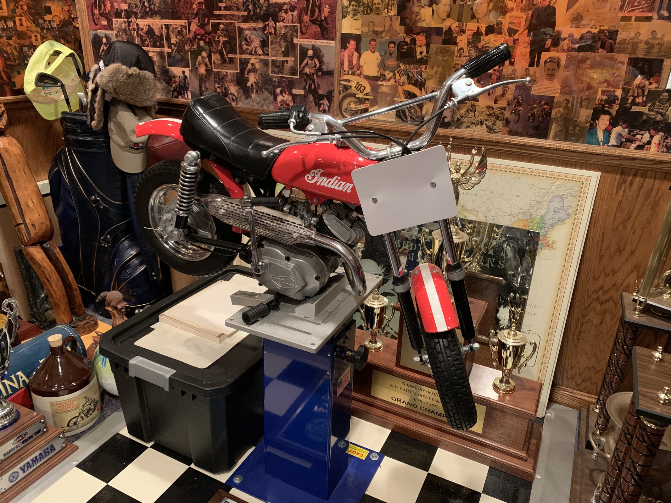 Randy still has his first bike!