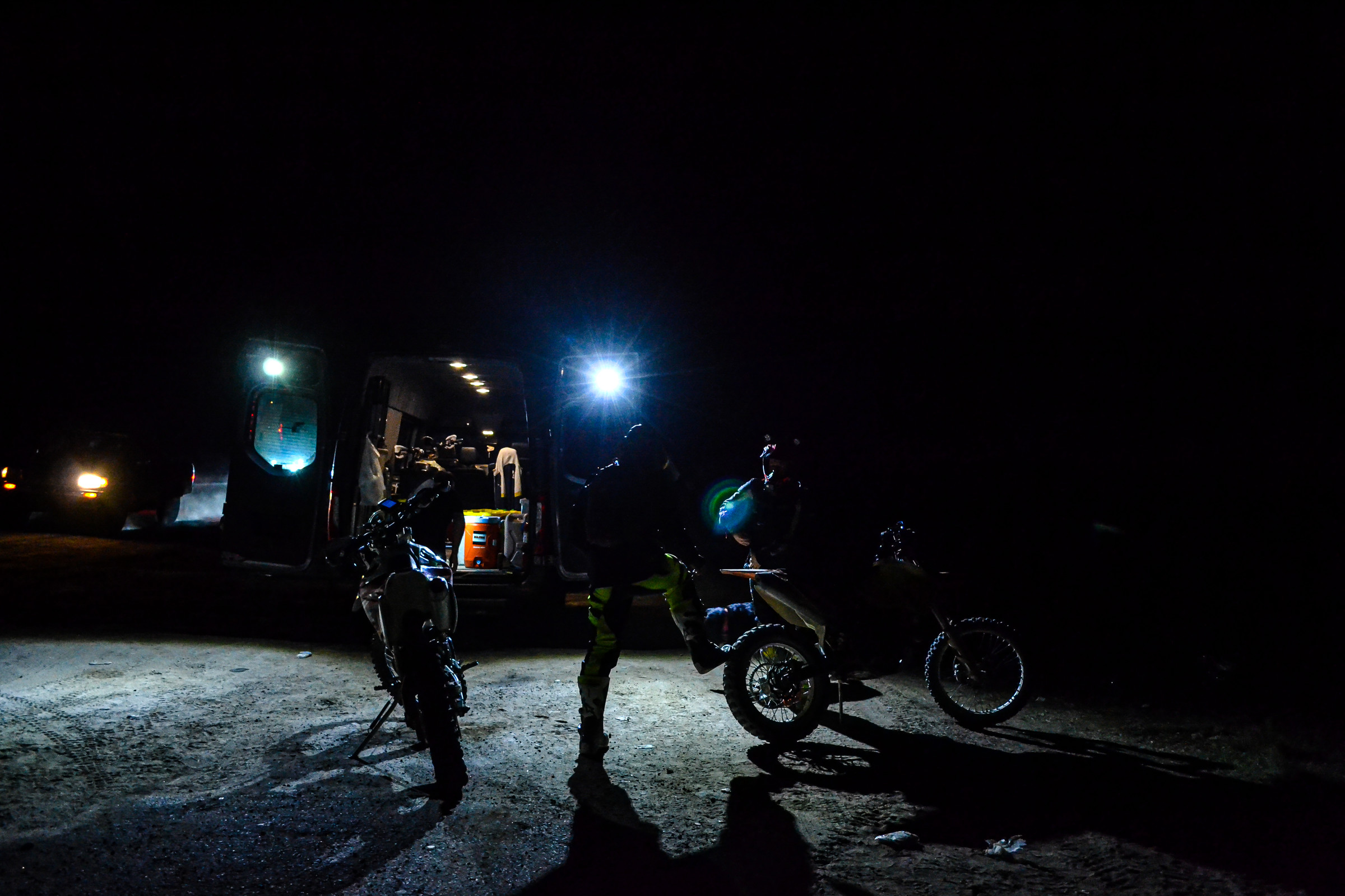 Babcock prerunning this year's event.