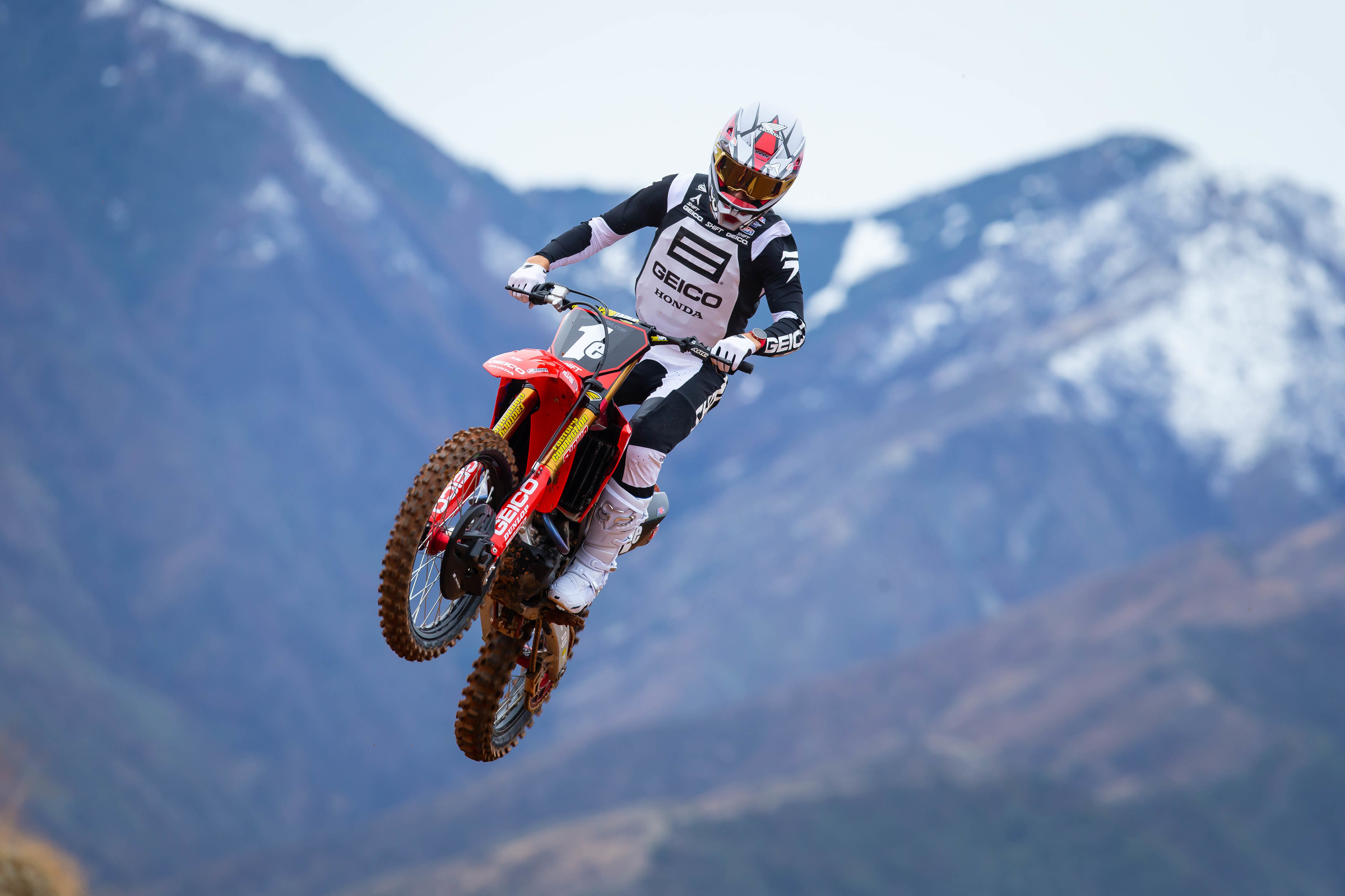 Chase Sexton at the 2020 American Honda introduction in early December.