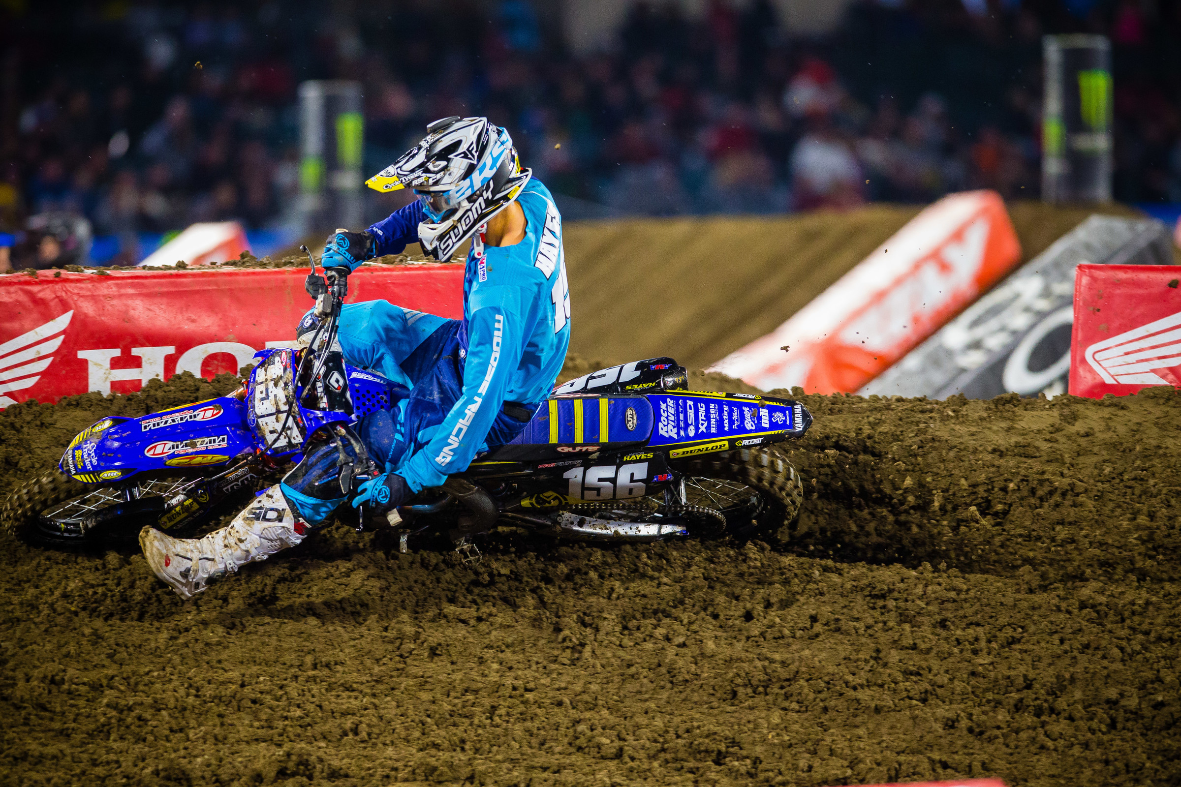 Jacob Hayes (shown above) and Brandon Hartranft raced for the Cycle Trader/Rock River Yamaha team in 2019. Hayes signed with Gas Monkey Energy/AJE Motorsports and Brandon Hartranft signed with Troy Lee Designs/Red Bull KTM for 2020.