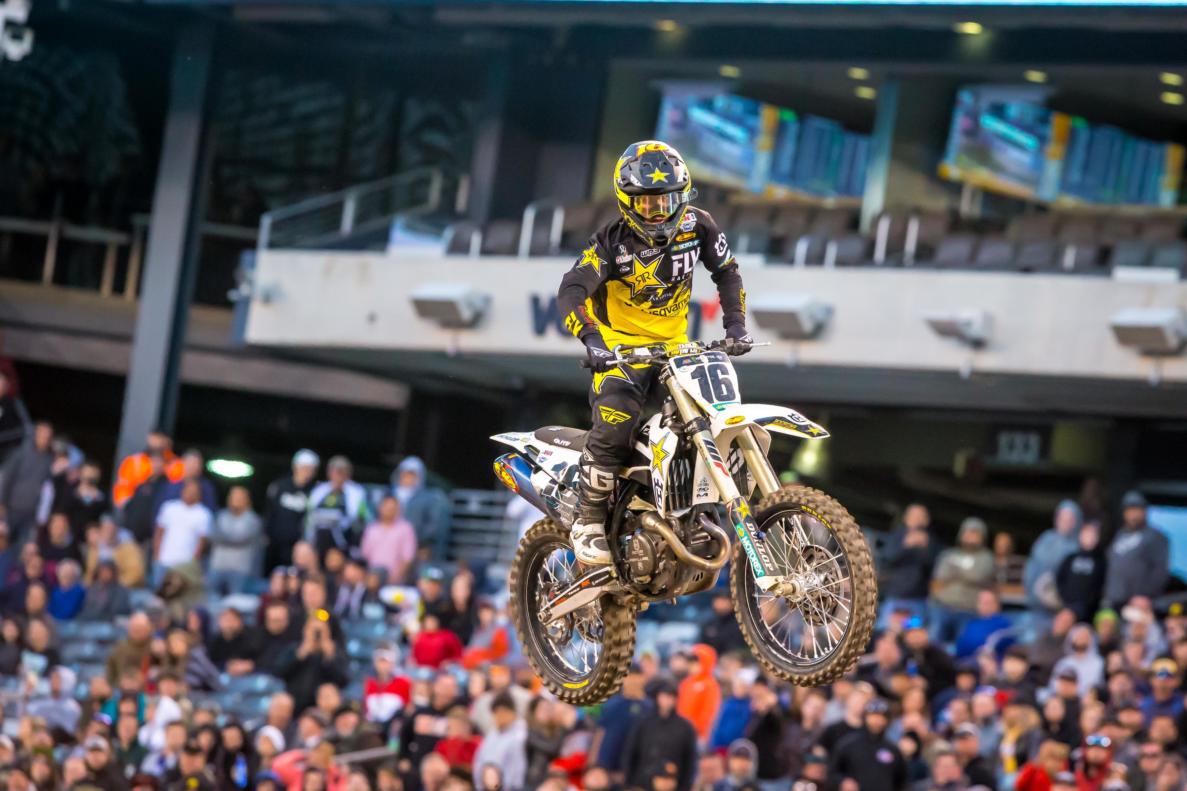 Osborne at the 2019 East Rutherford Supercross, where he finished a season-high second in the 450SX main event. If he brings that speed to the races in 2020, look out.
