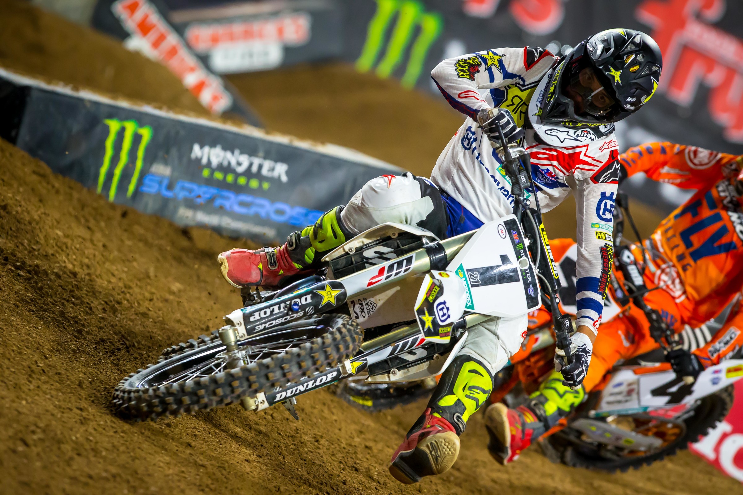Anderson at the 2019 Glendale Supercross.