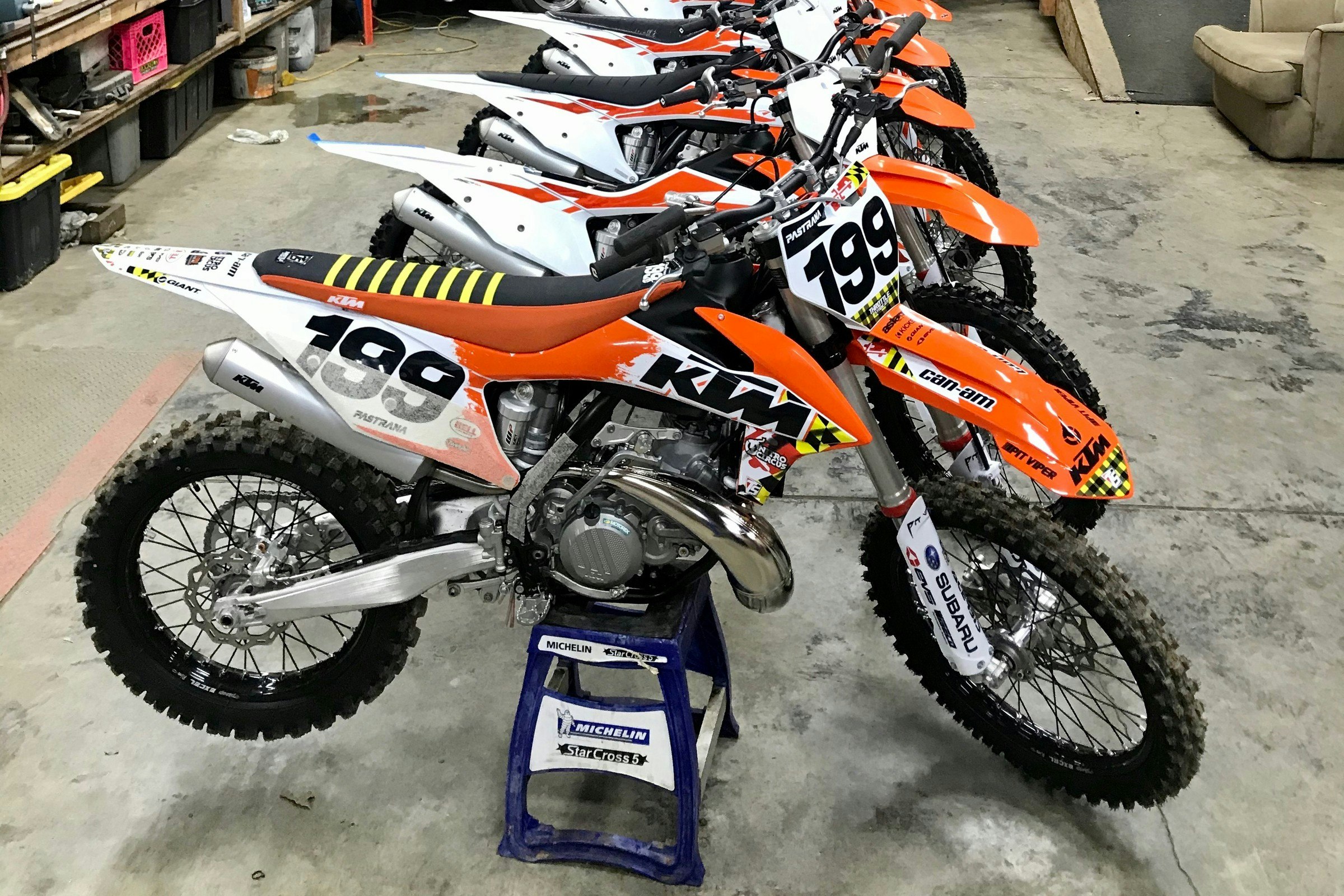 Travis Pastrana Receives KTM Support