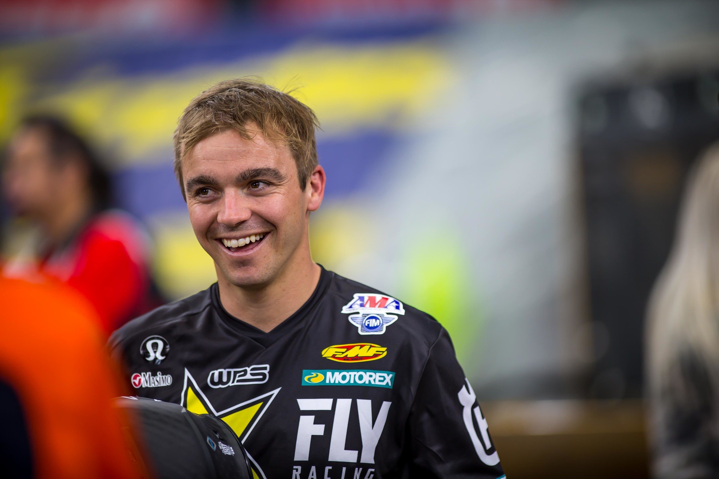 Zacho was all smiles when he entered the 2019 championship at round seven in Arlington, Texas.