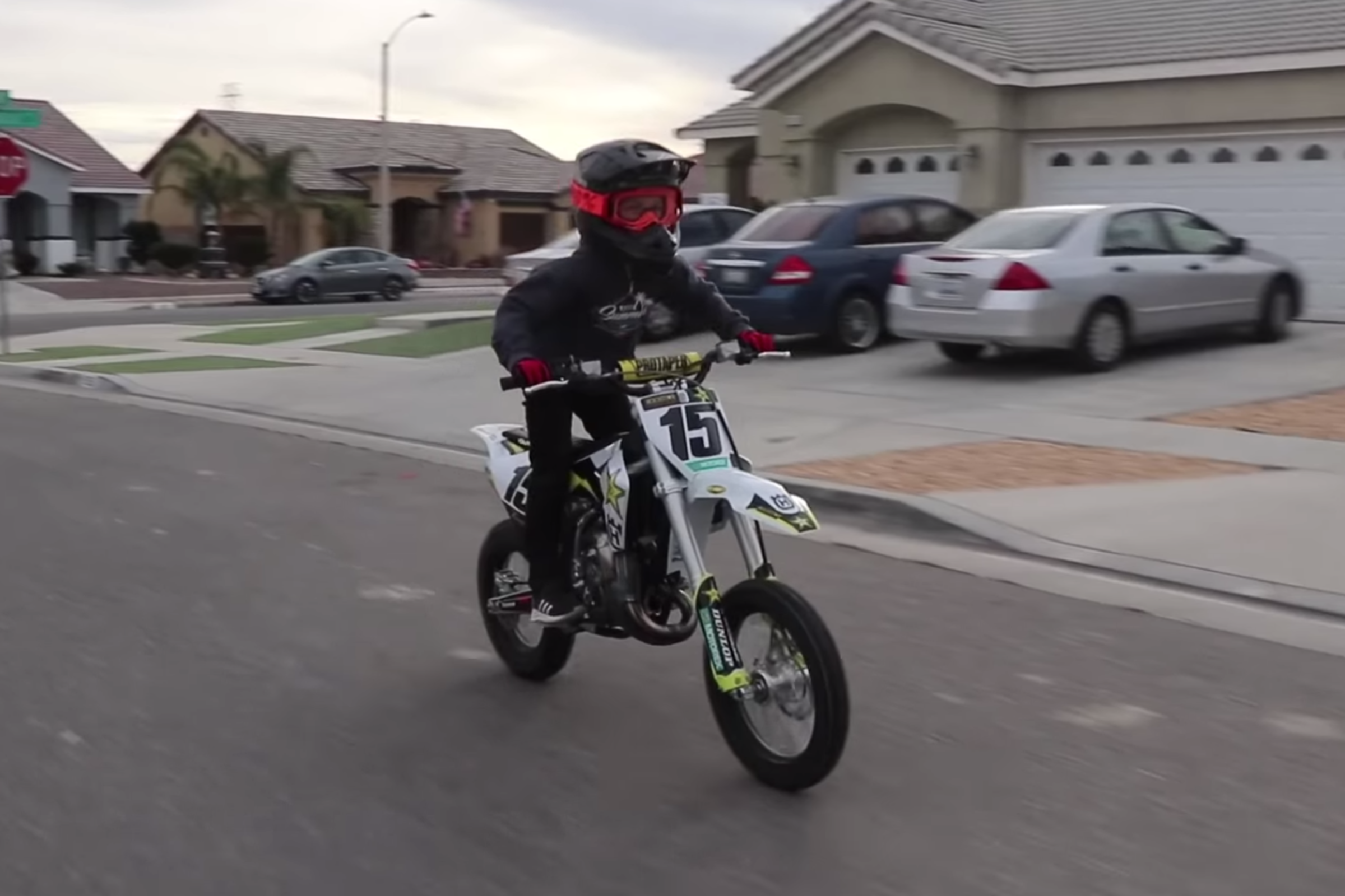 Watch: Dean Wilson Surprises Husqvarna TC 65 Giveaway Winner