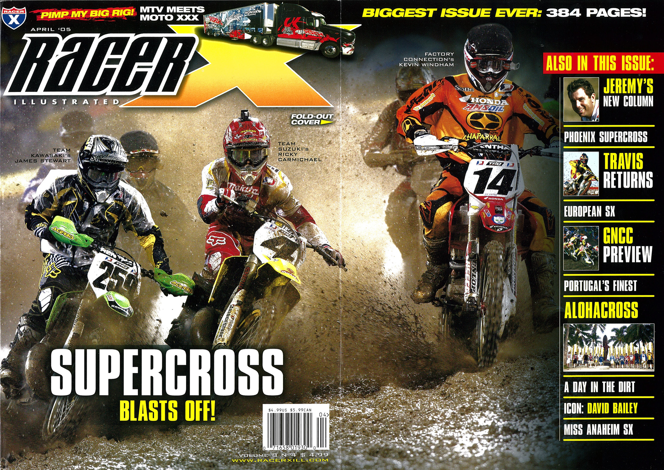 April 2005 Fold Out Cover