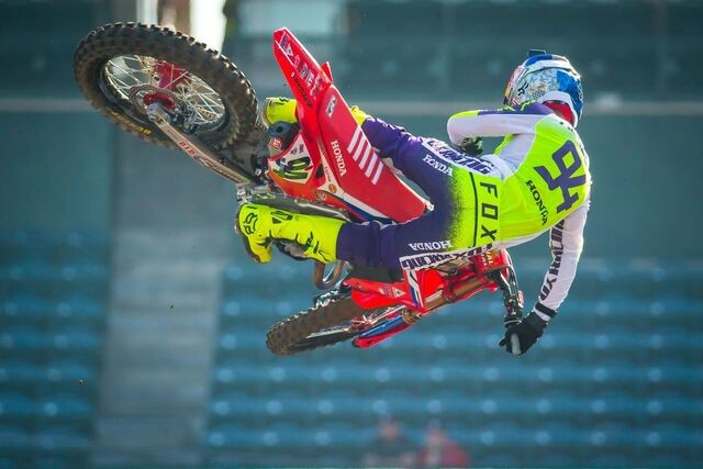 Ken Roczen always scores style points.