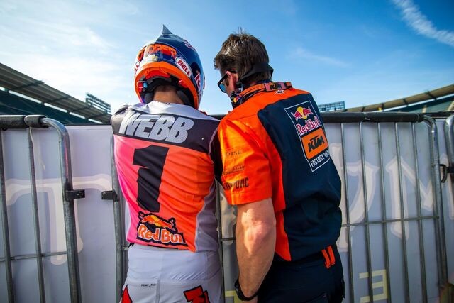 Cooper Webb and Ian Harrison