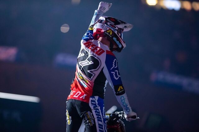Chad Reed competed in his 250th premier class supercross race at this year's season opener.