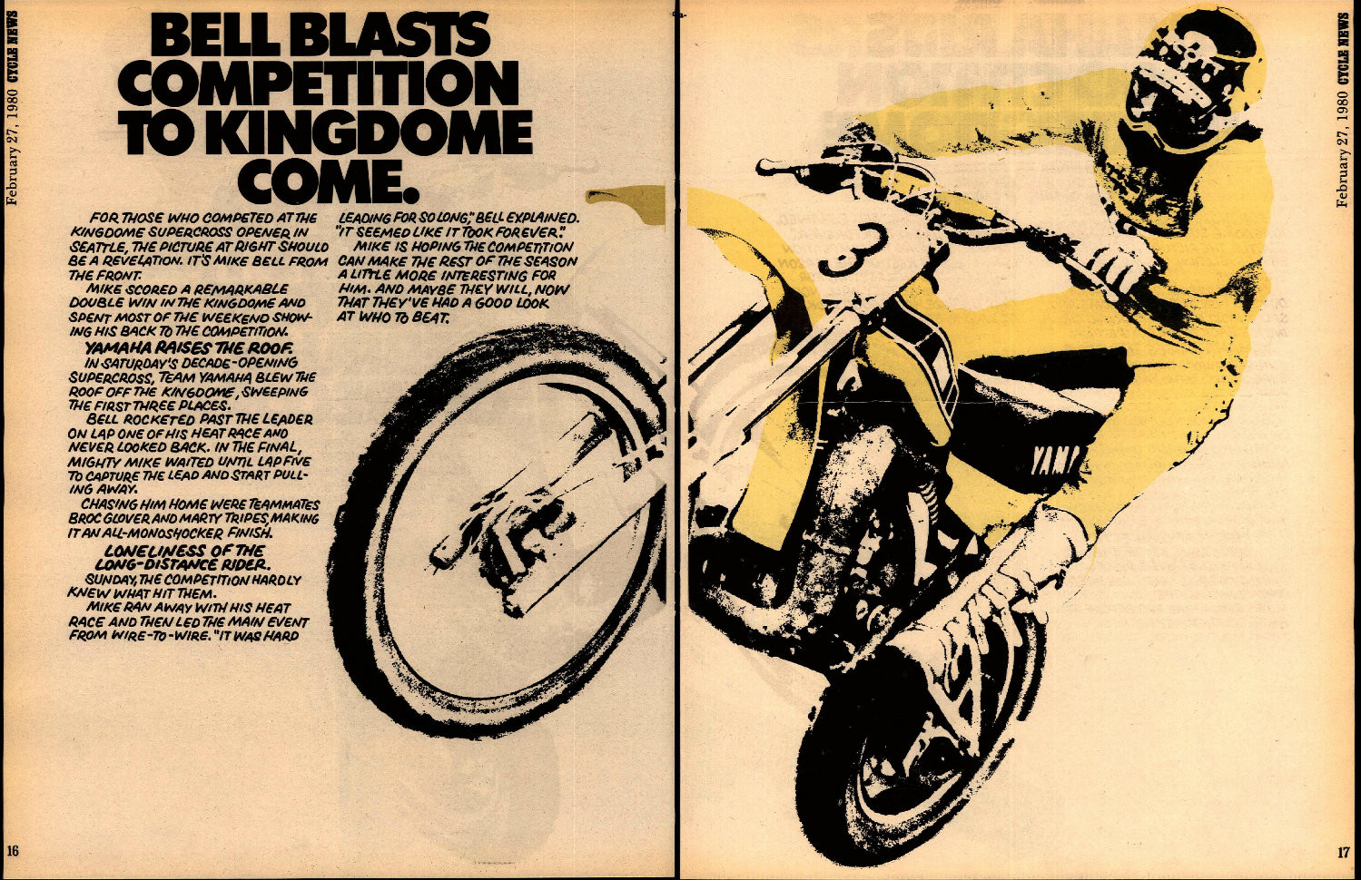 The 1980 Seattle Supercross win ad.