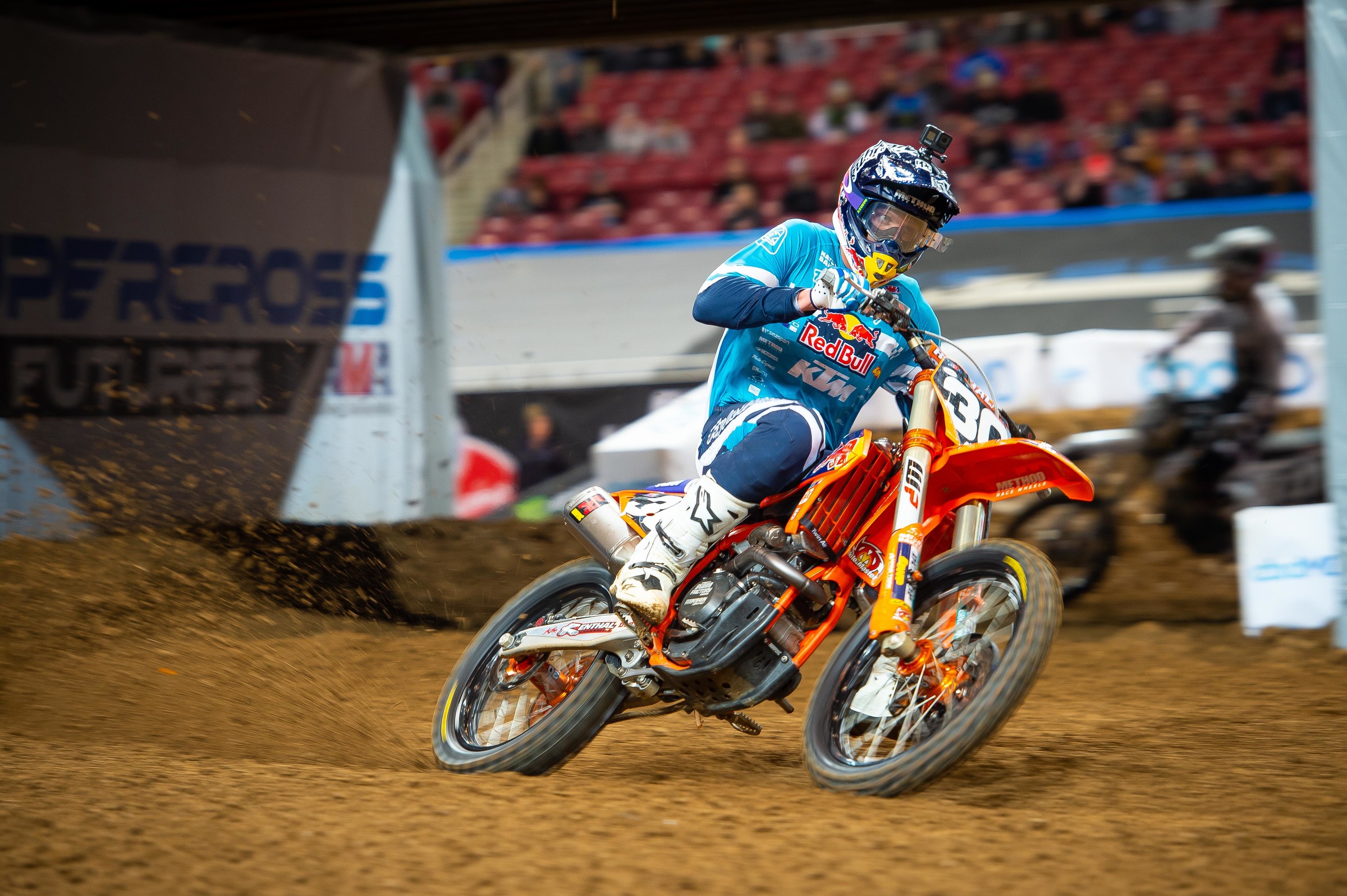 Brandon Hartranft captured his first career 250SX class podium in St. Louis.