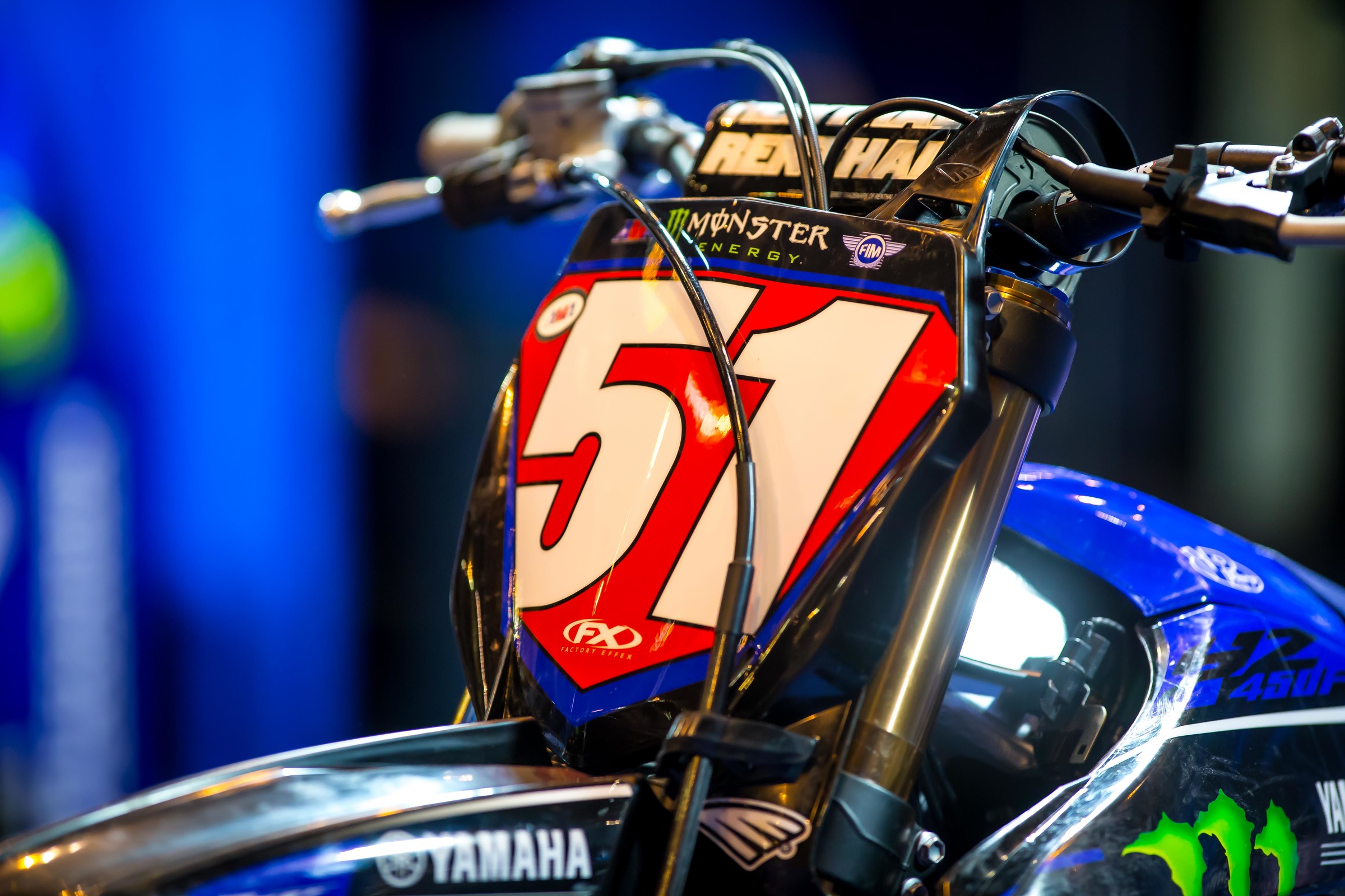 Justin Barcia's YZ450F.