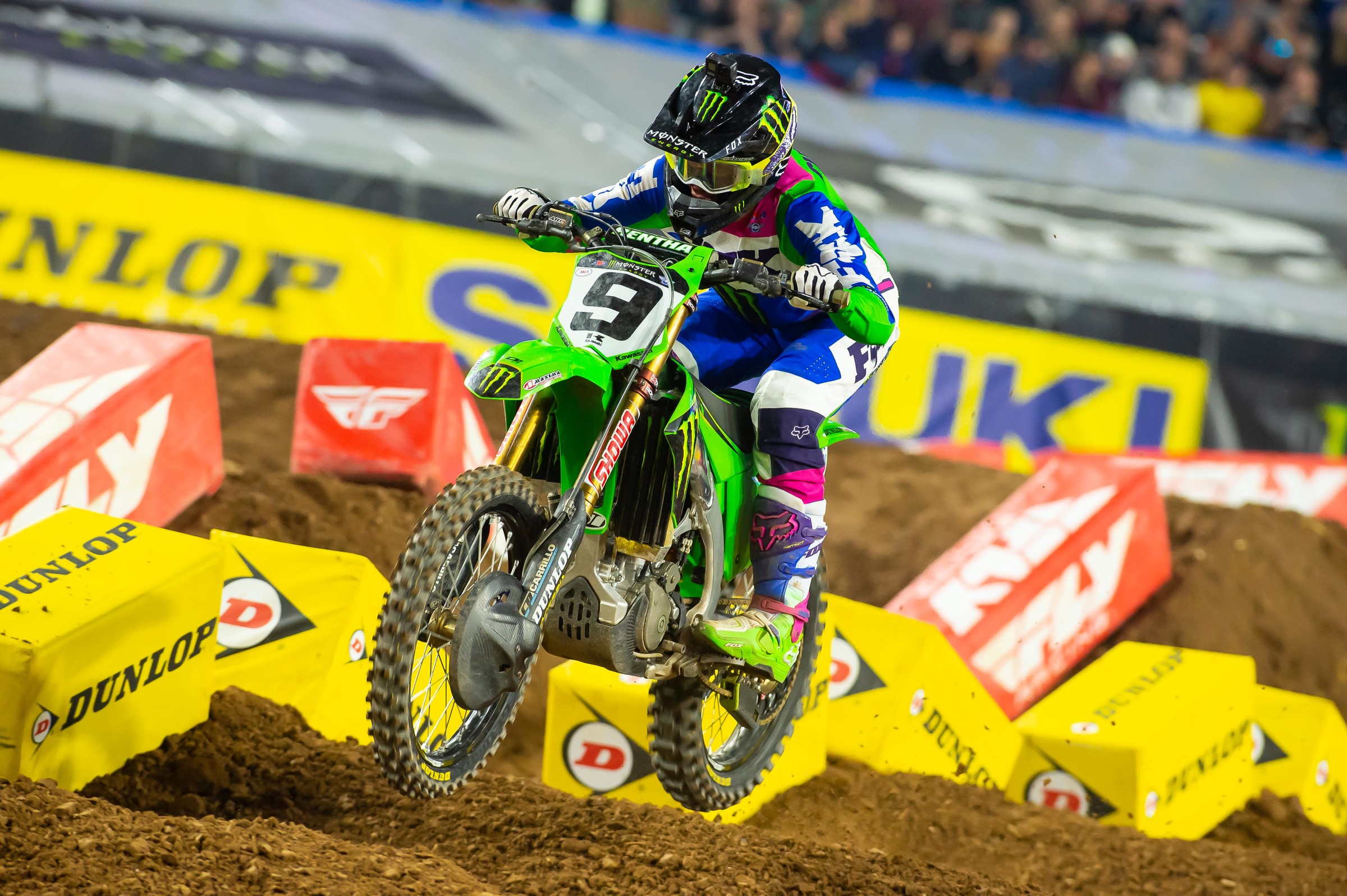 Cianciarulo, even with a big crash that ended his night early, still managed to earn 15 points on the night.