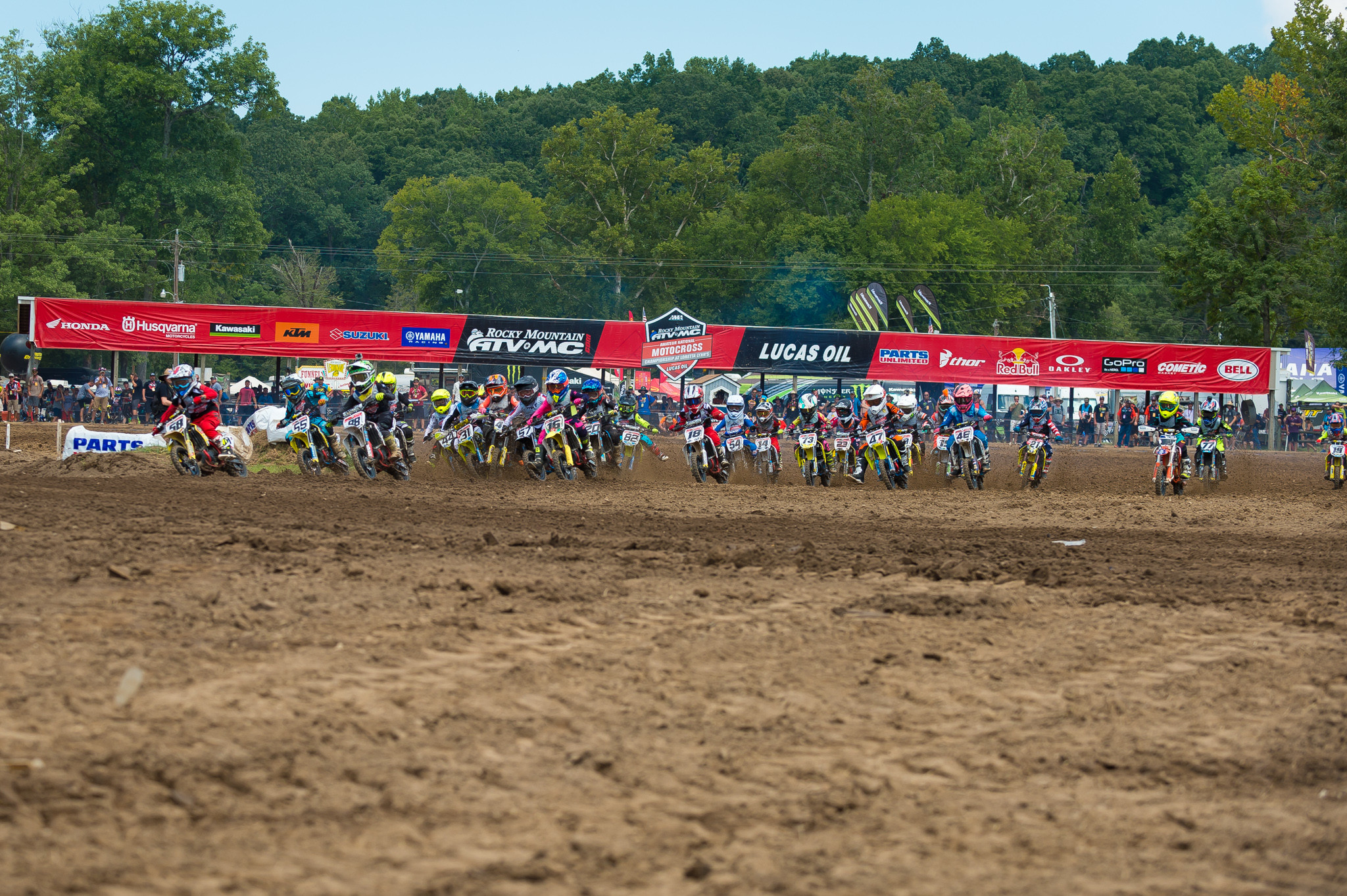 The Rocky Mountain ATV/MC AMA Amateur National Motocross Championship at the Loretta Lynn Ranch.