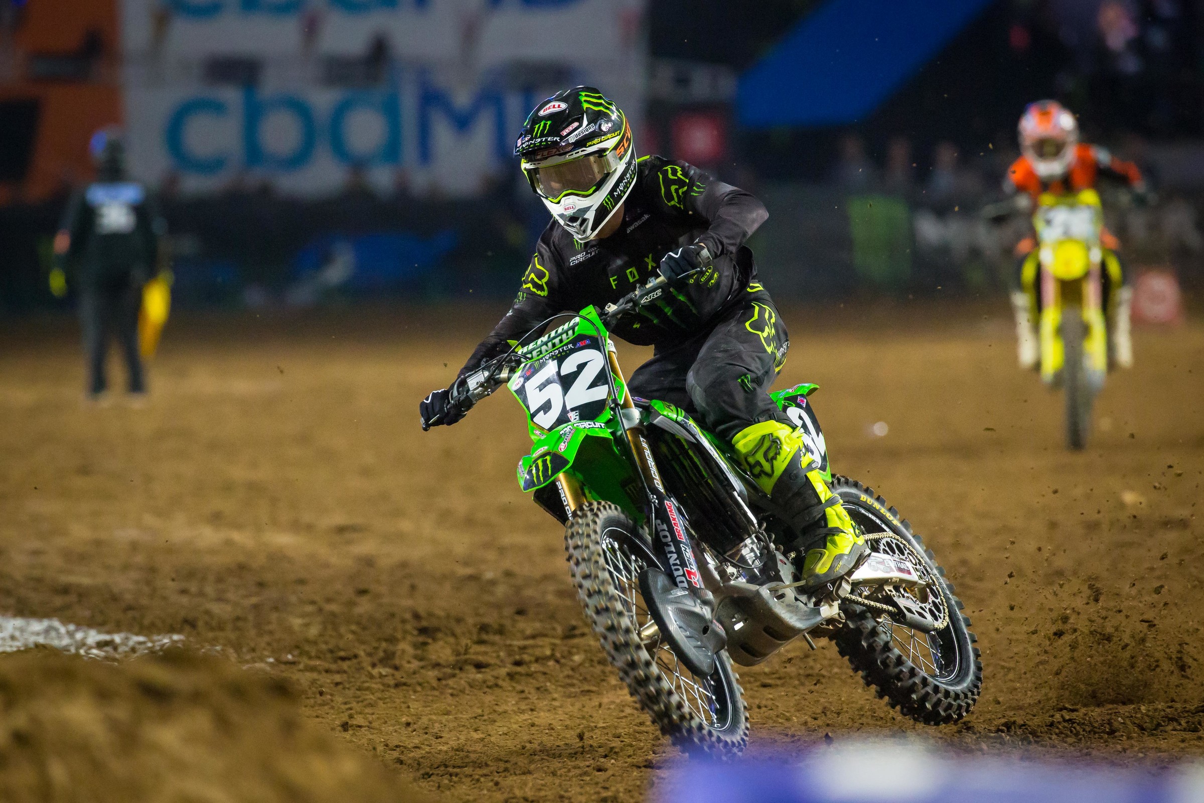 Austin Forkner is moving up on the all-time Kawasaki riders wins list.