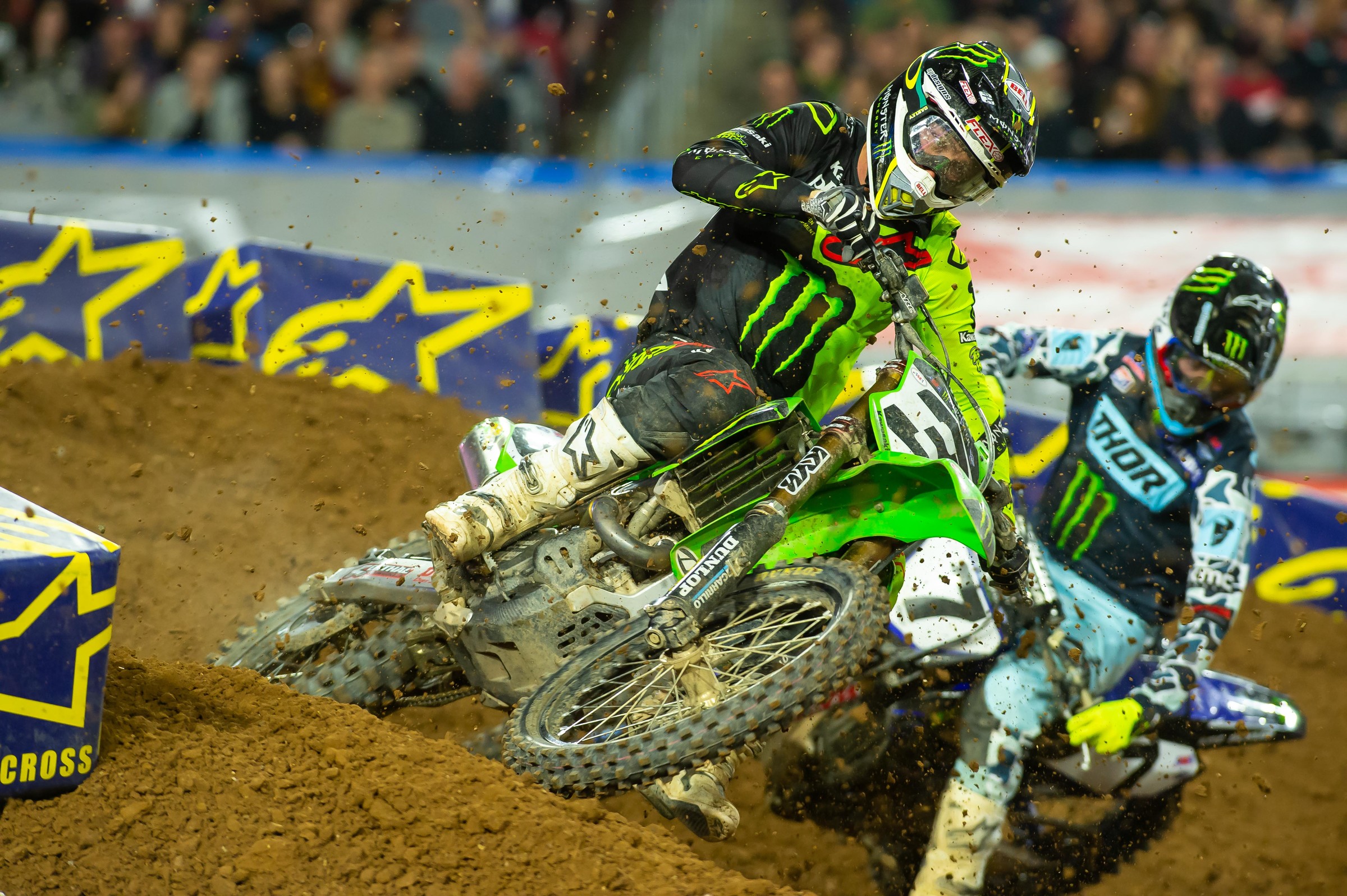 Eli Tomac is right in the mix for the championship through four rounds.