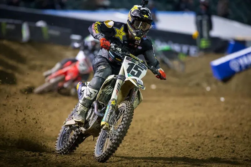 Dean Wilson quietly had a solid night, securing seventh behind Justin Barcia.