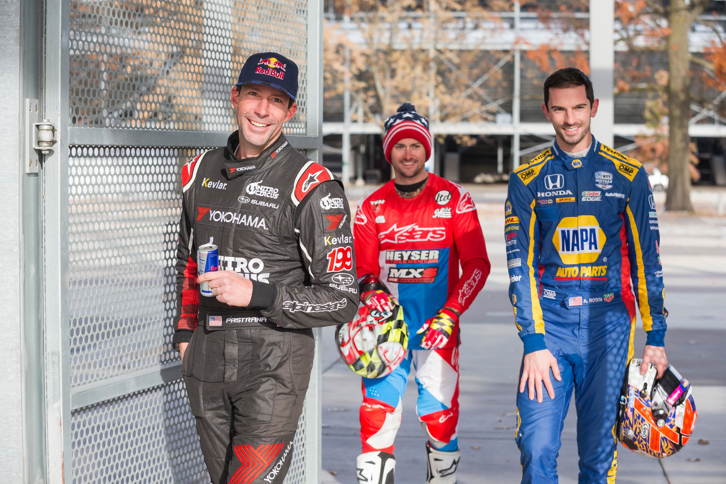 Pastrana and Company Turn Indy Motor Speedway into a Personal Playground