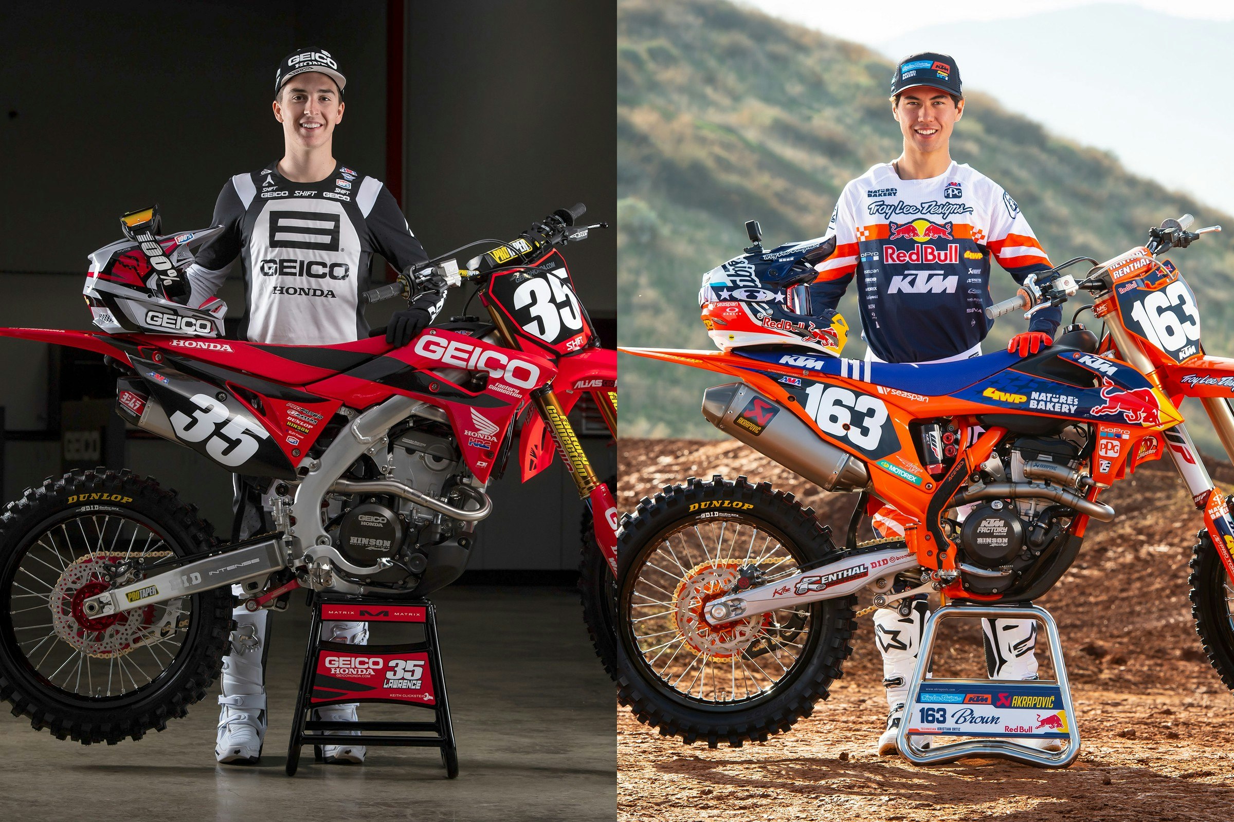 Hunter Lawrence, Pierce Brown Out for Tampa Supercross