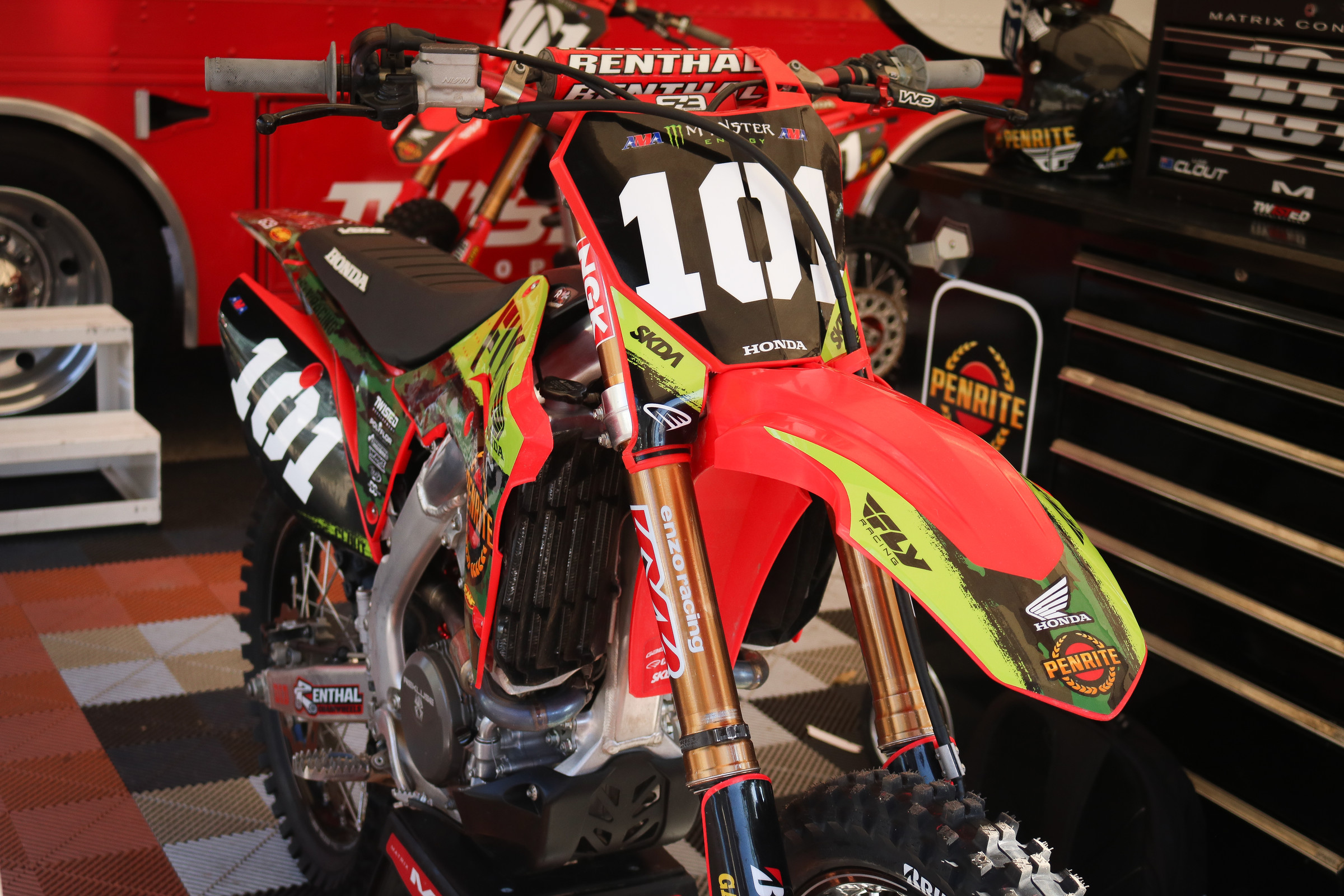 Luke Clout's Honda CRF250R
