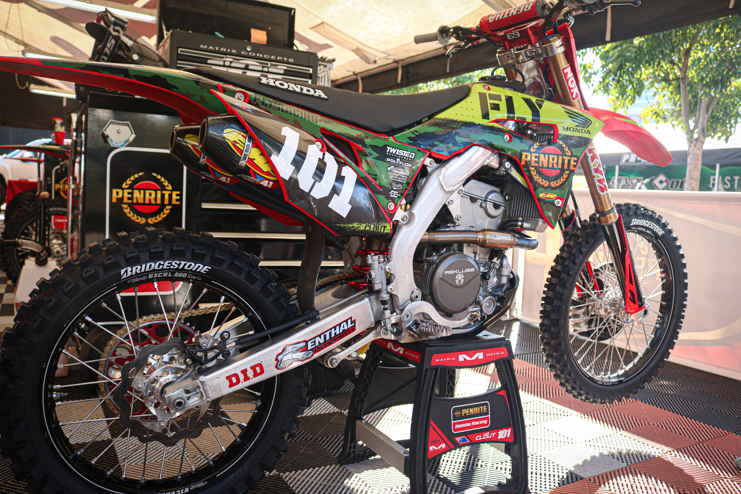 Luke Clout's Honda CRF250R