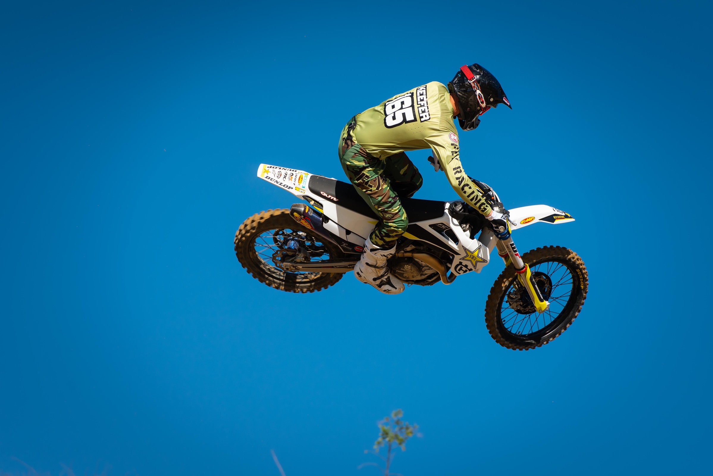 Kris Keefer testing the 2020 Husqvarna FC 450 Factory Edition.