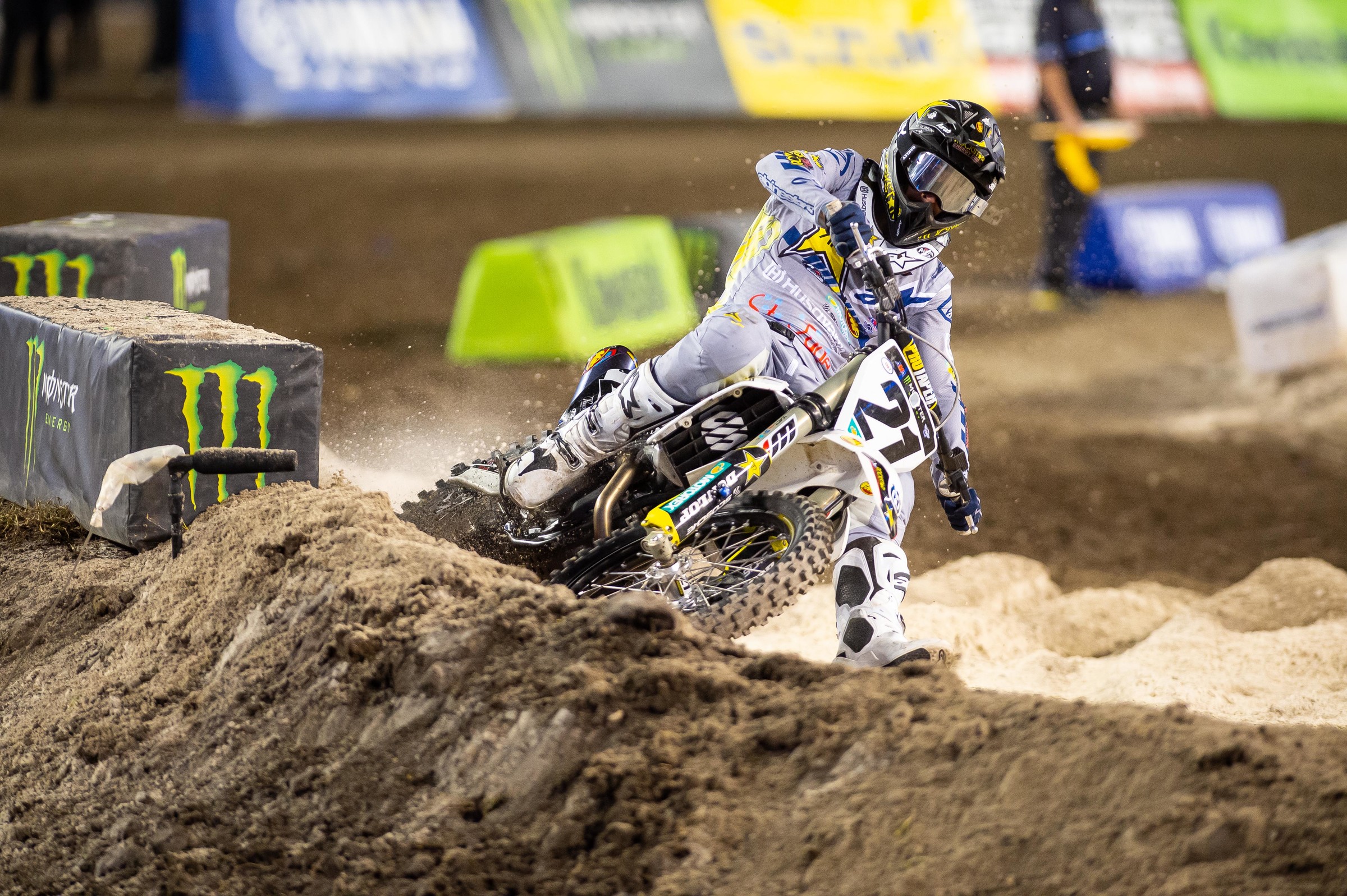 Jason Anderson running St. Jude designs on his Alpinestars gear.