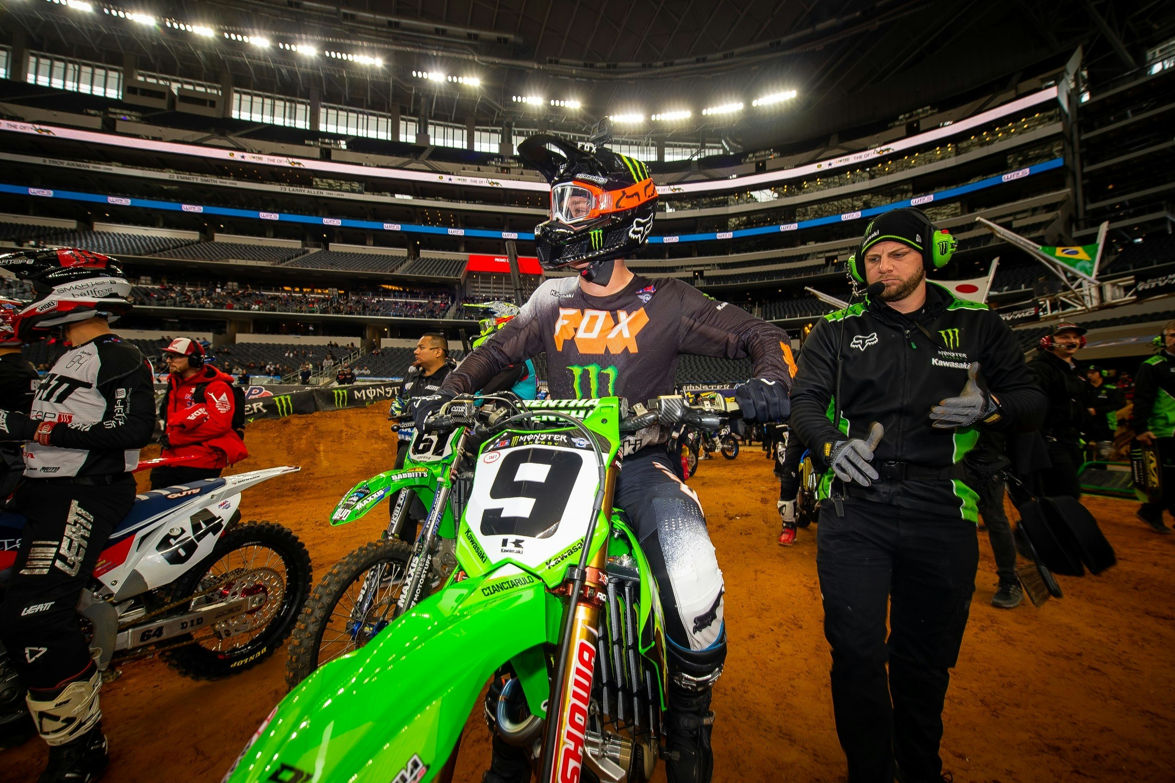 Adam Cianciarulo Out of Arlington SX with Broken Clavicle