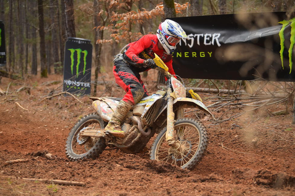 Ricky Russell battled throughout the day to earn second overall in South Carolina.