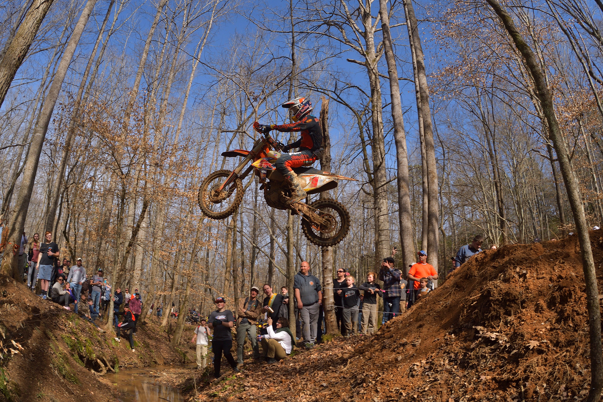 Who said woods guys can't jump?