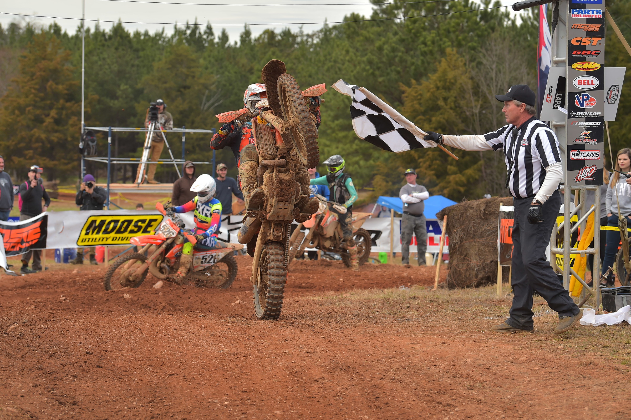Kailub Russell taking his 61st overall GNCC win.