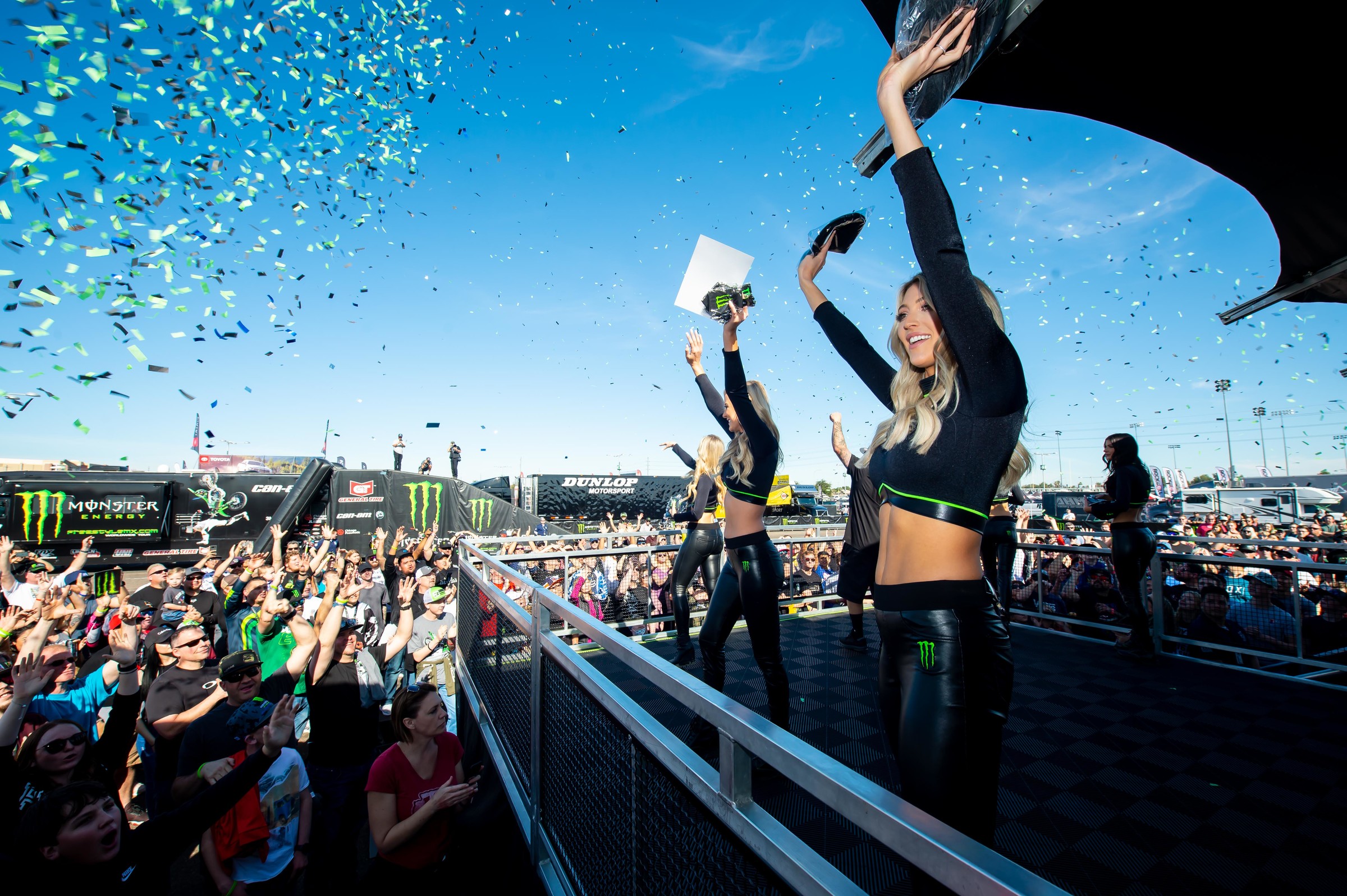 Monster Girl Simone says: “Put your hands up!”