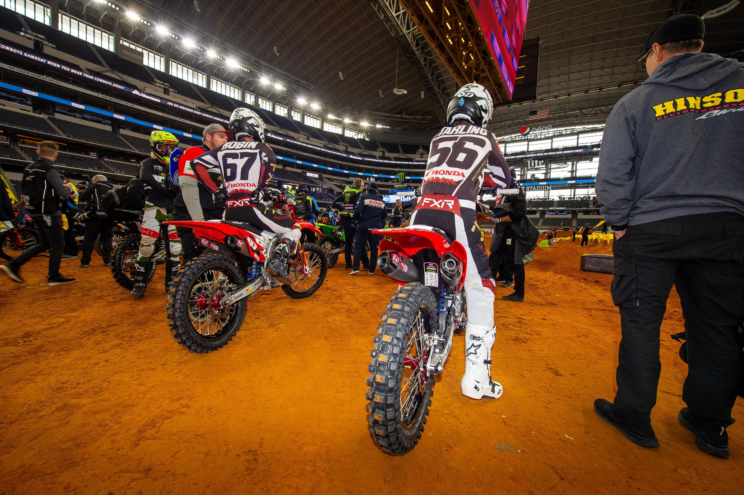 The team now just has Jerry Robin and Justin Starling racing each week.