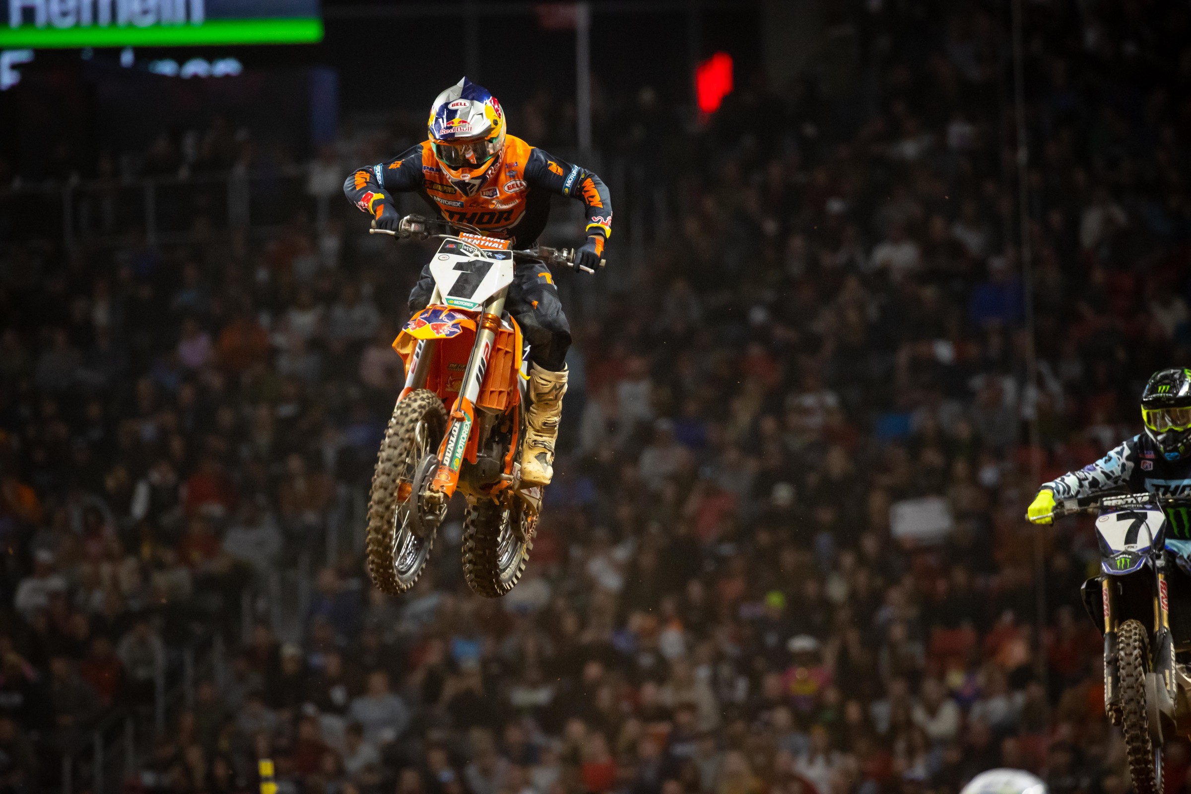 Cooper Webb gutted out a podium one week on from his brutal Arlington crash.