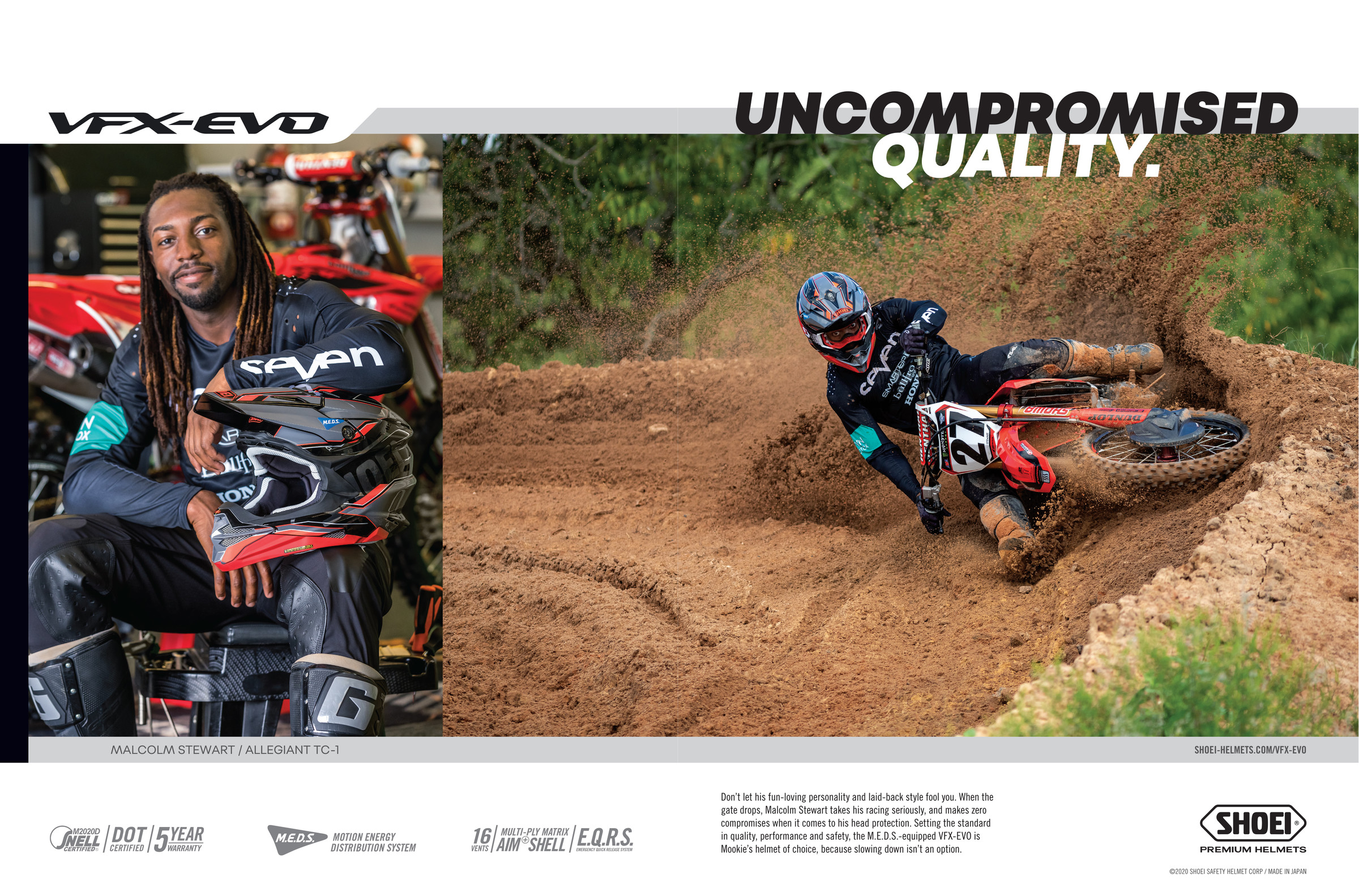 Advertisement: SHOEI