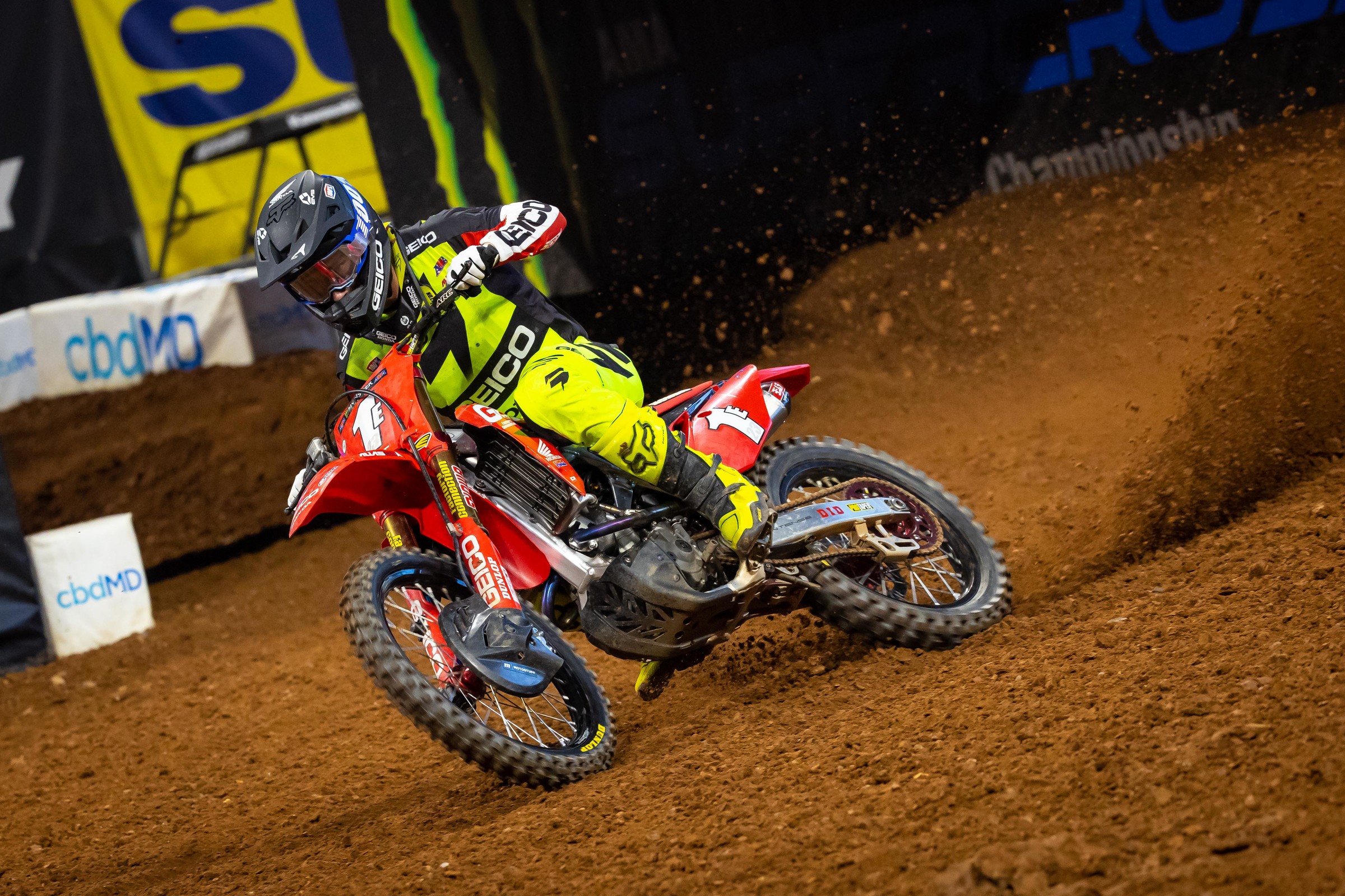 Chase Sexton has looked even better in his title defense.