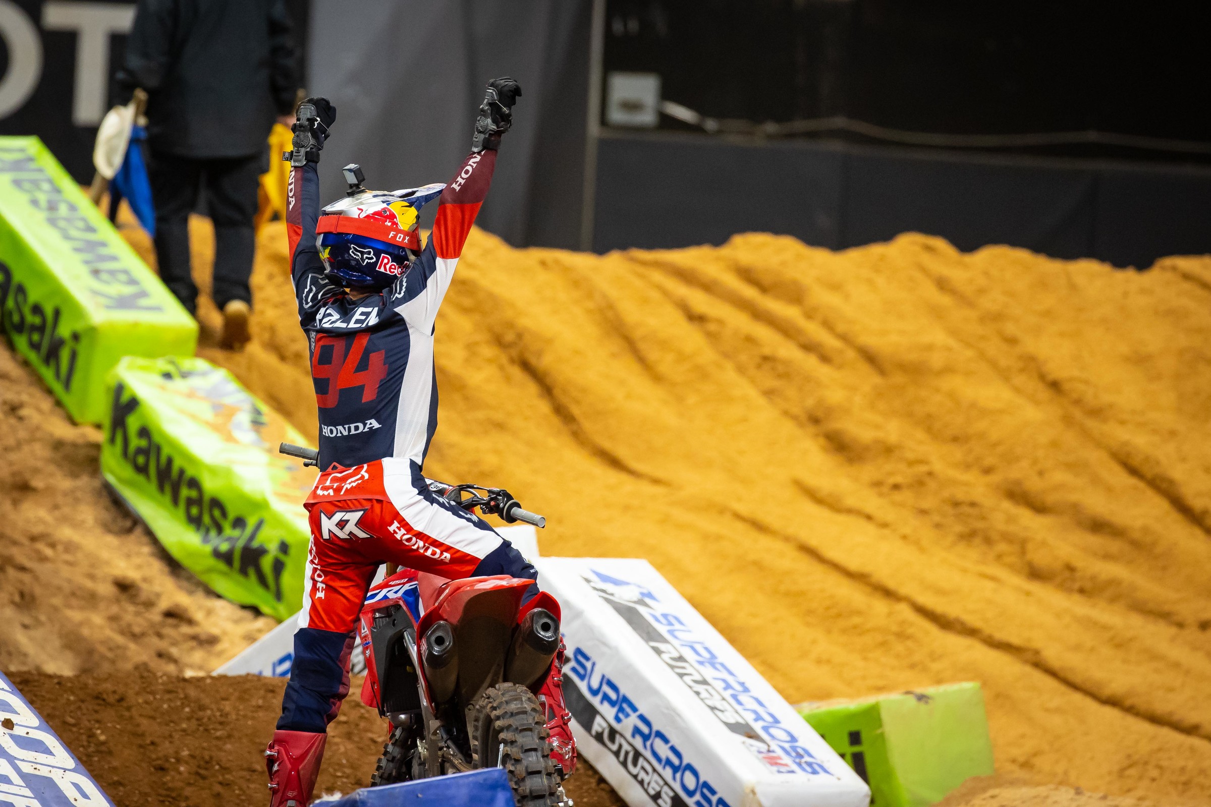 Ken Roczen picked up the 14th win of his career.