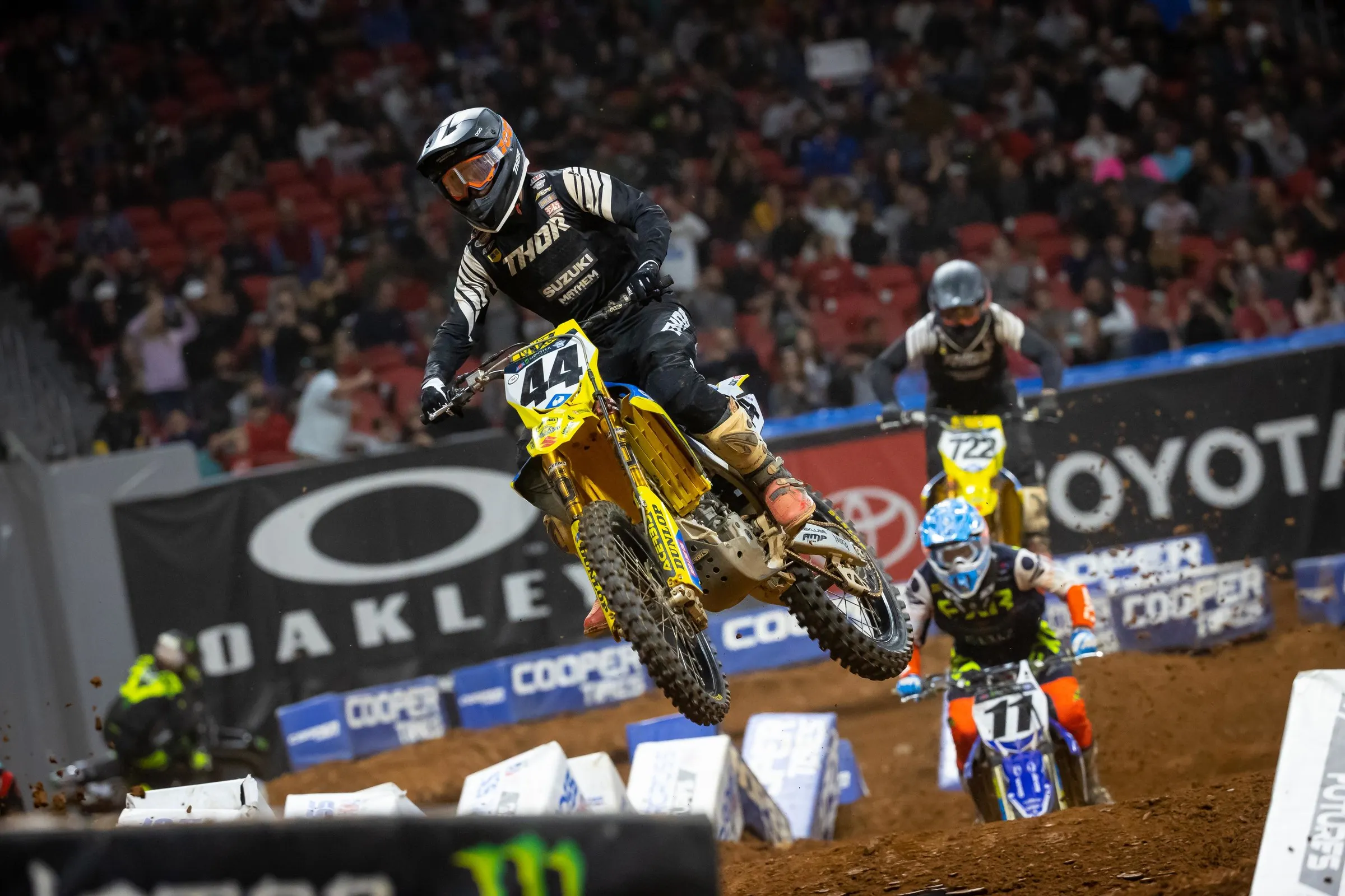Kyle Cunningham Suffers AC Separation at Atlanta Supercross