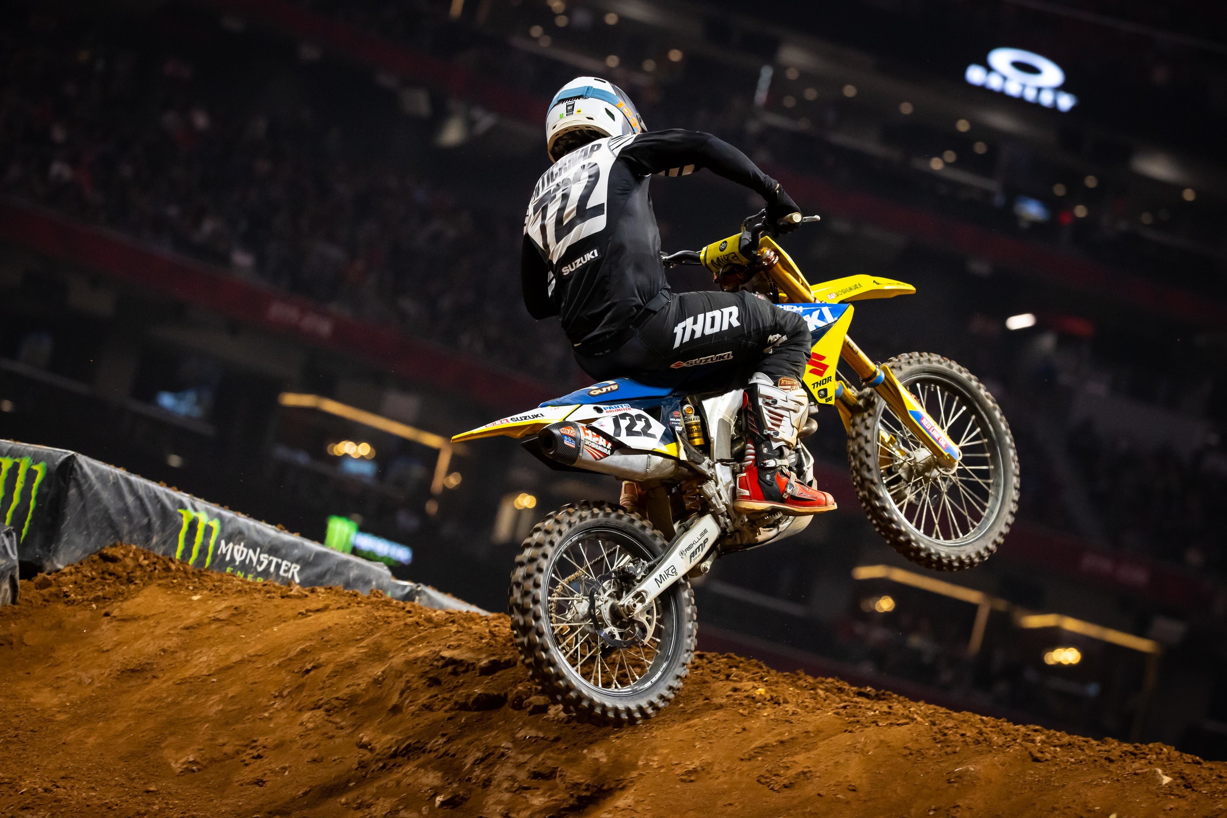 Atlanta was the closest Enticknap has ever been to the lead pace in practice.