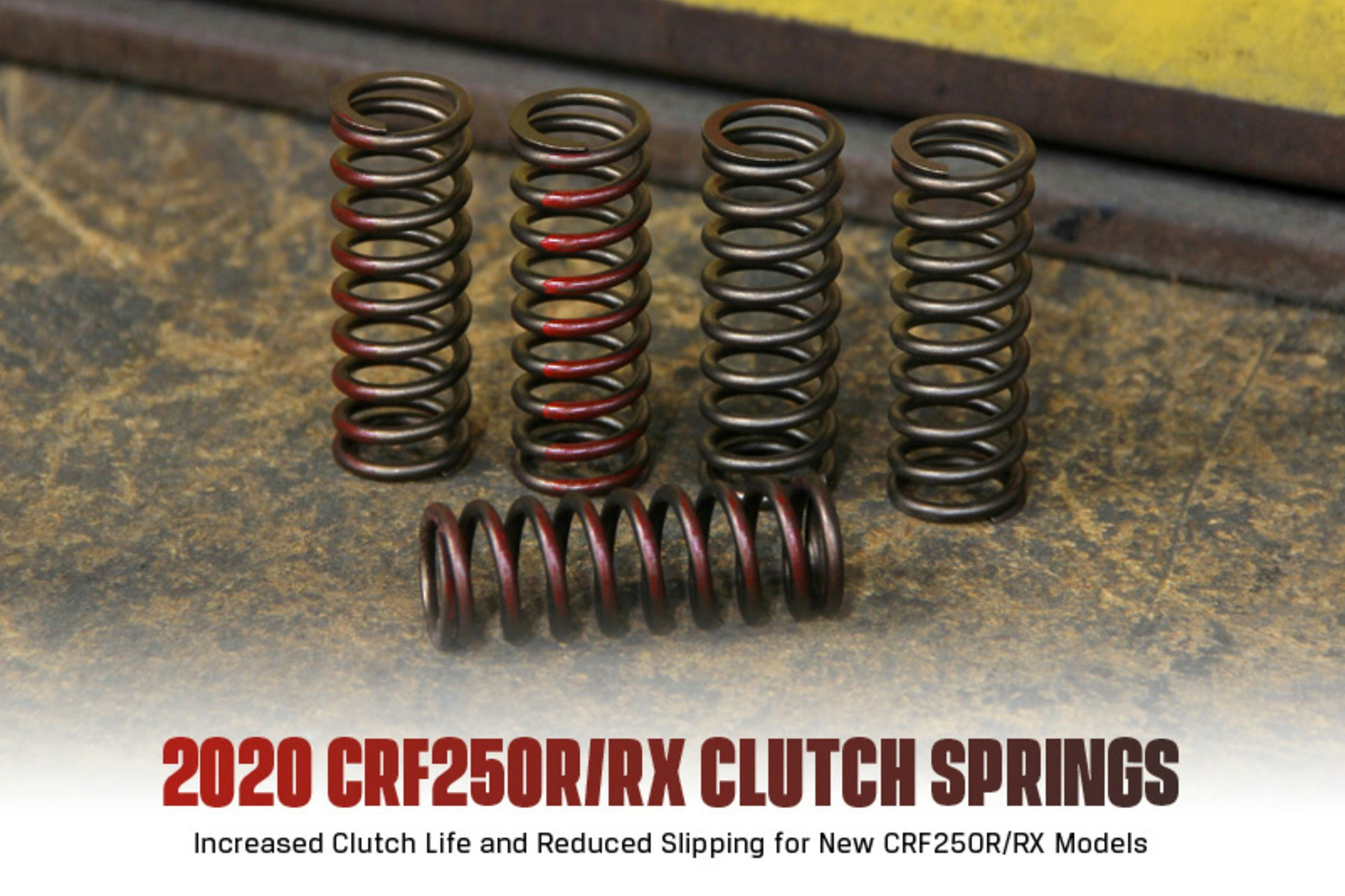 Pro Circuit Introduces 2020 CRF250R/RX Clutch Springs