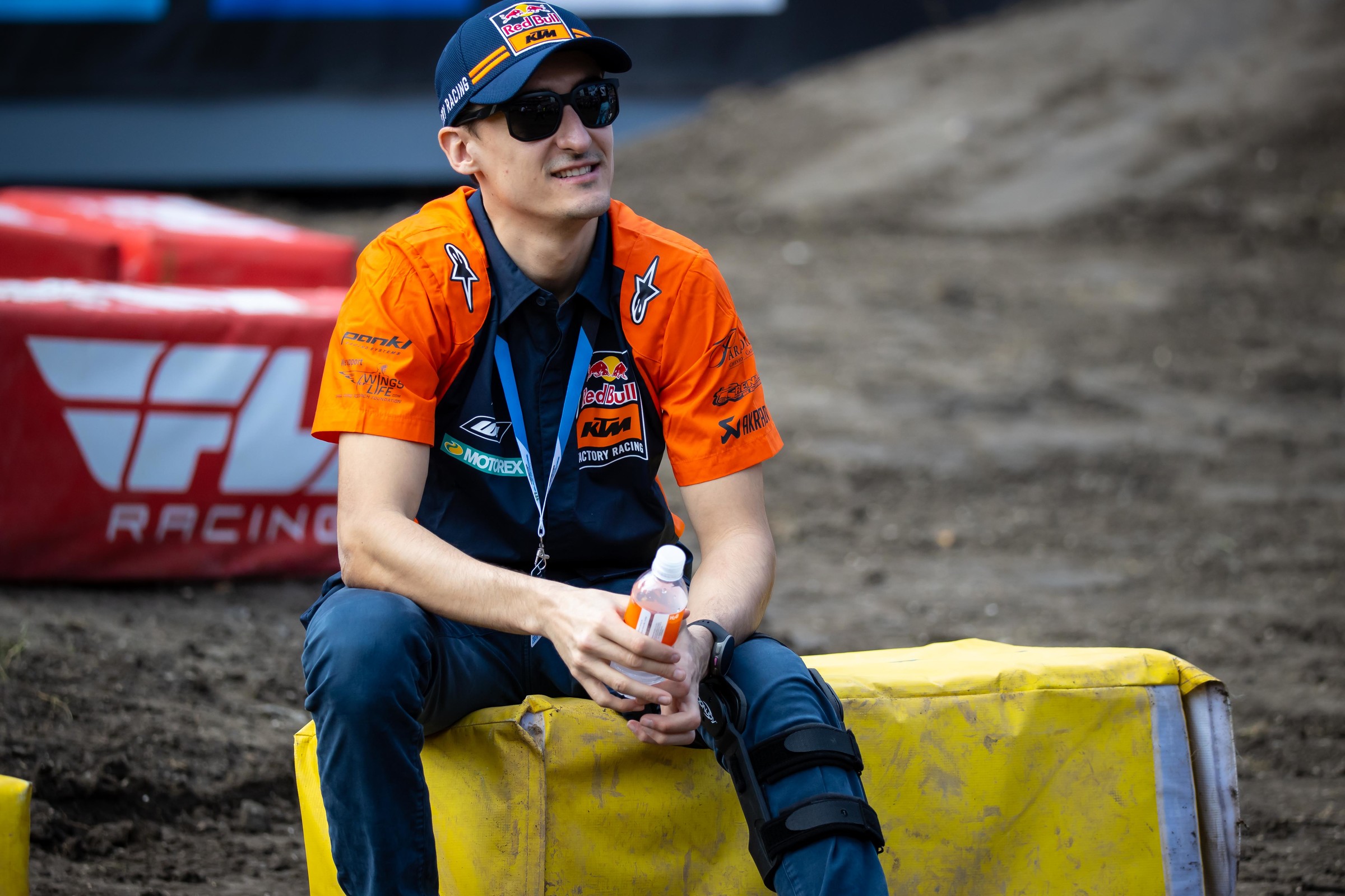 Marvin Musquin at the Tampa Supercross.
