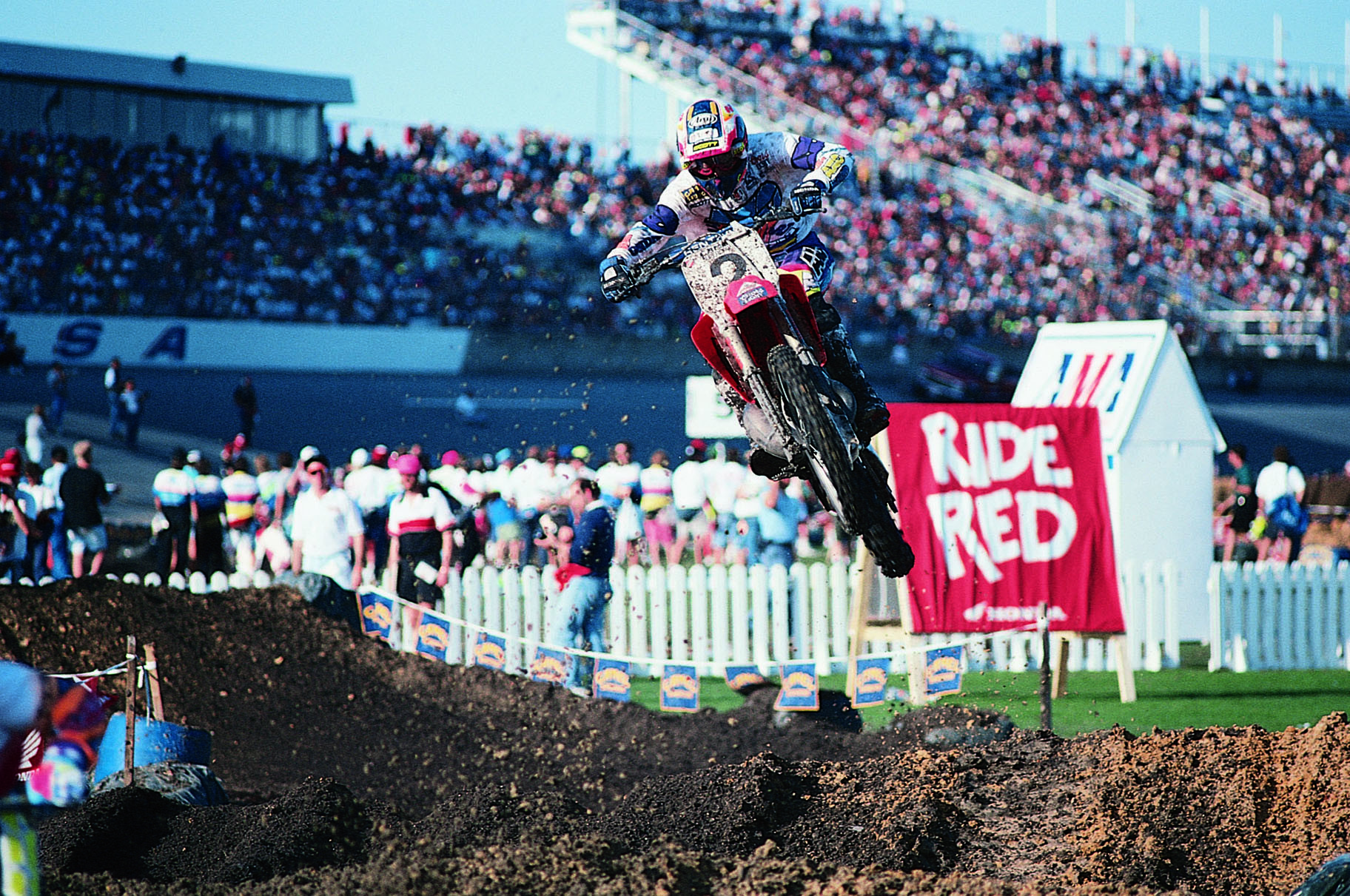 Jeff Stanton picked up four of his 17 supercross wins at Daytona.