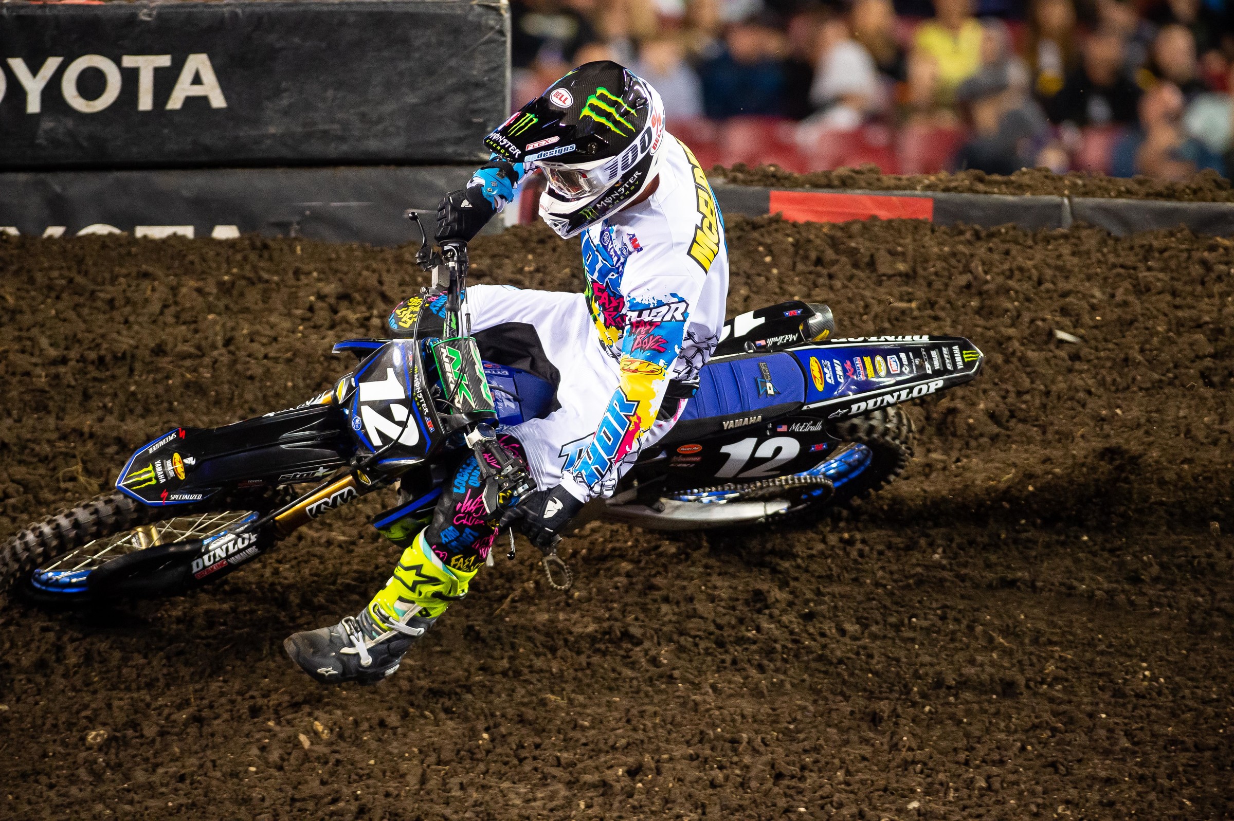 Shane McElrath will have the black backgrounds on once again this week.