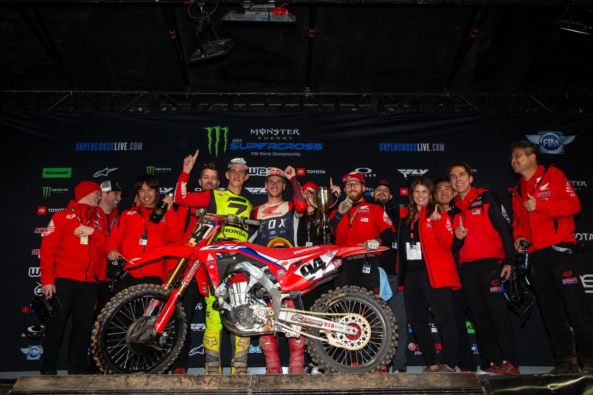 Honda swept both classes in Atlanta.