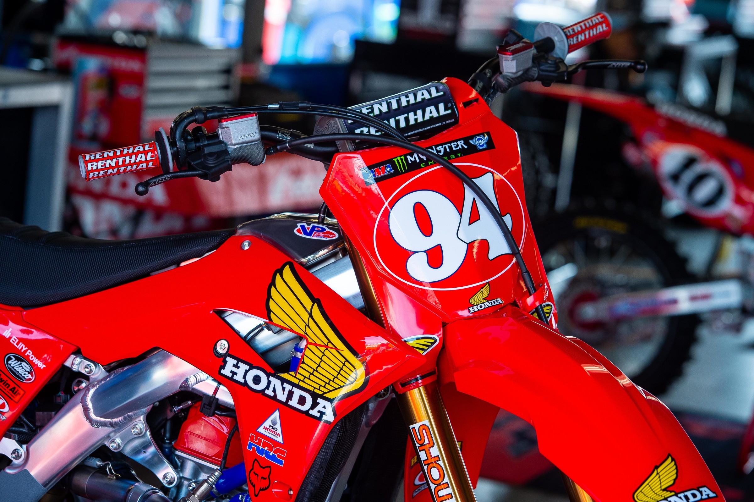 Ken Roczen's '70s-inspired CRF450R.