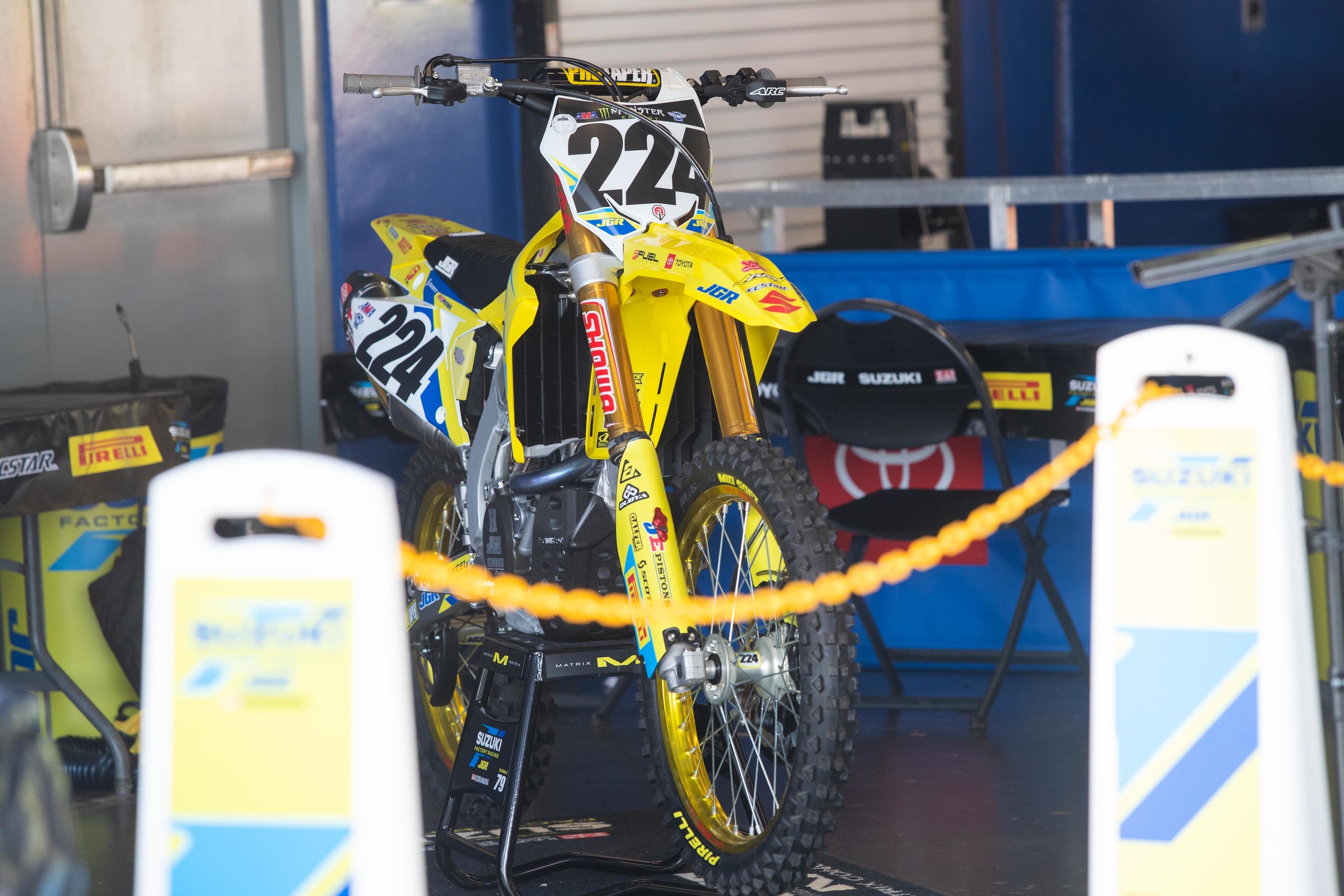 Charles Lefrancois will make his JGRMX/Yoshimura Suzuki Factory Racing debut today.