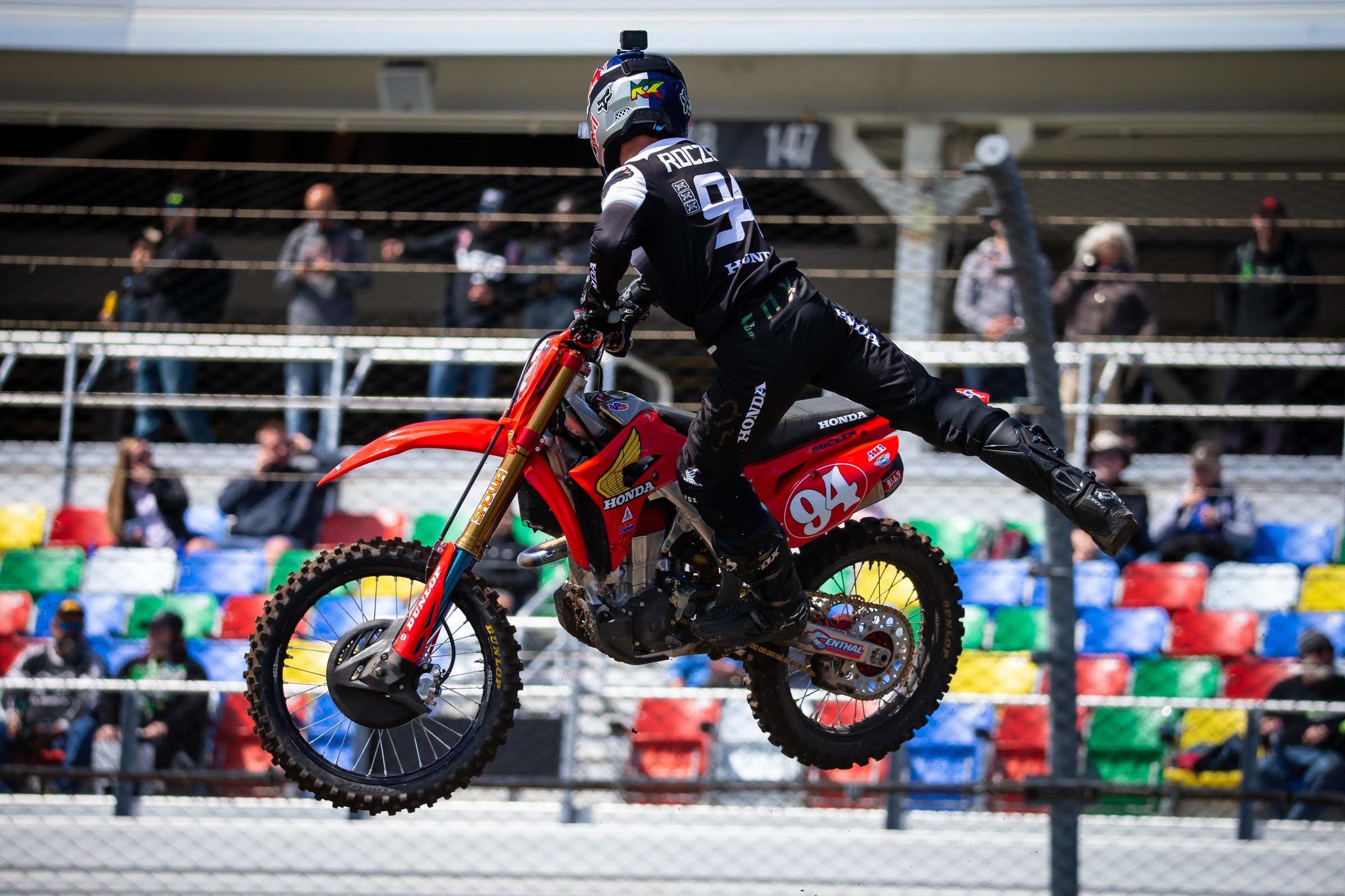 Roczen tops the first 450SX qualifying session of the day.